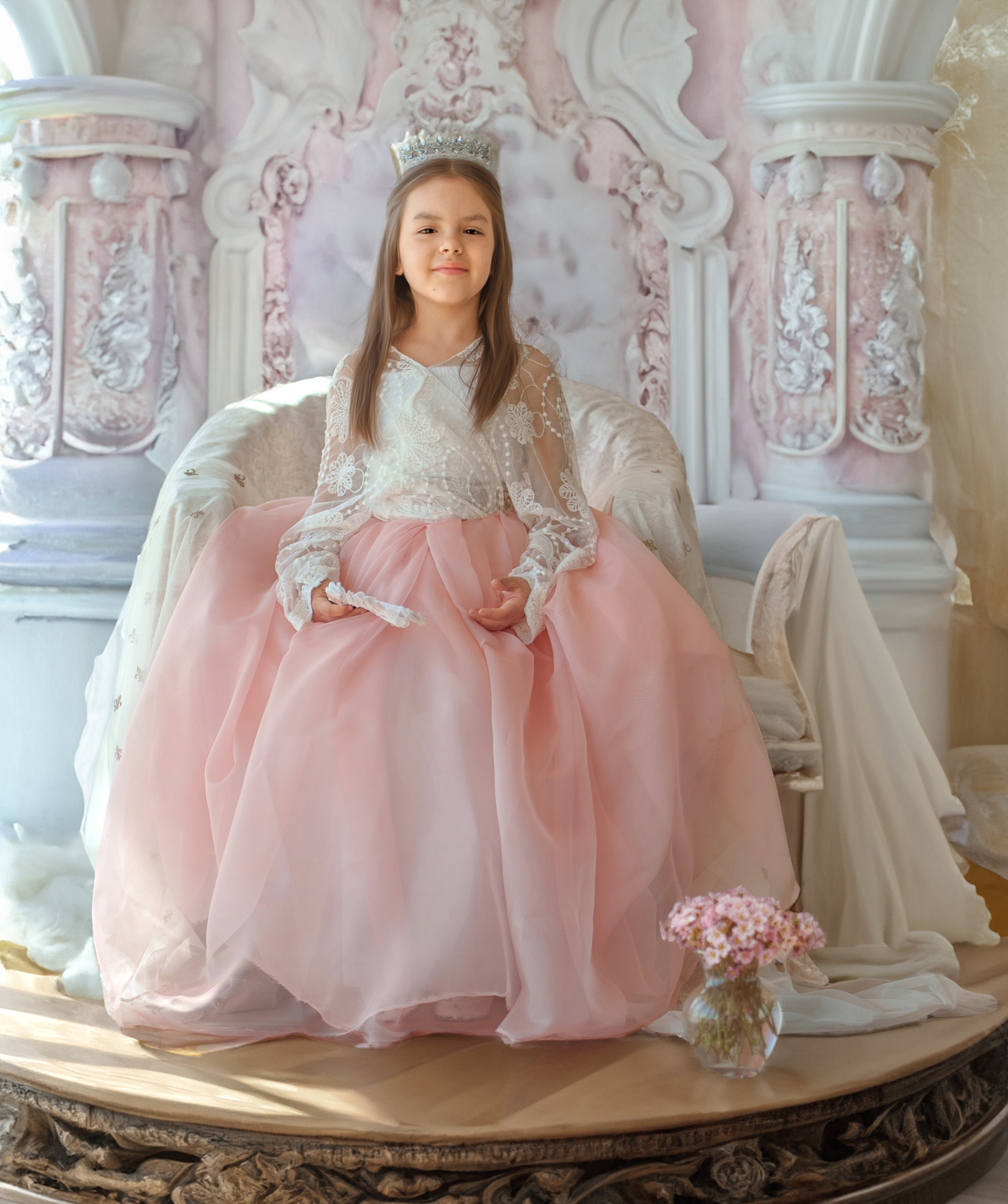 Детский художественный портрет. Съемка в сказочном стиле, Екатеринбург.