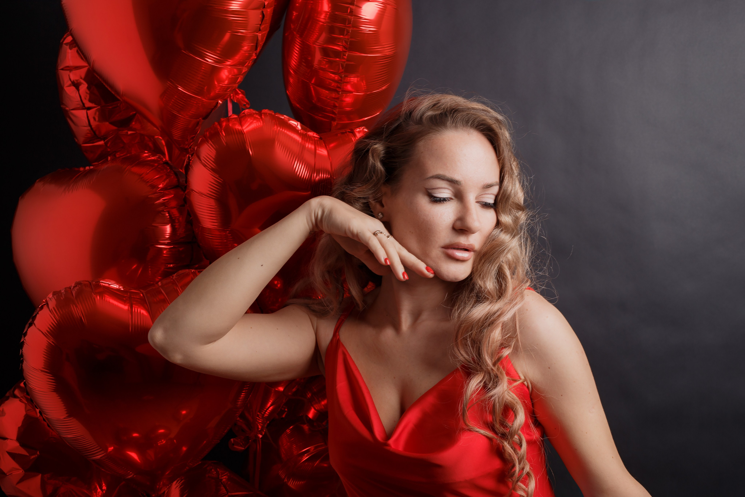 Студийная фотосессия ко дню всех влюбленных. Главная