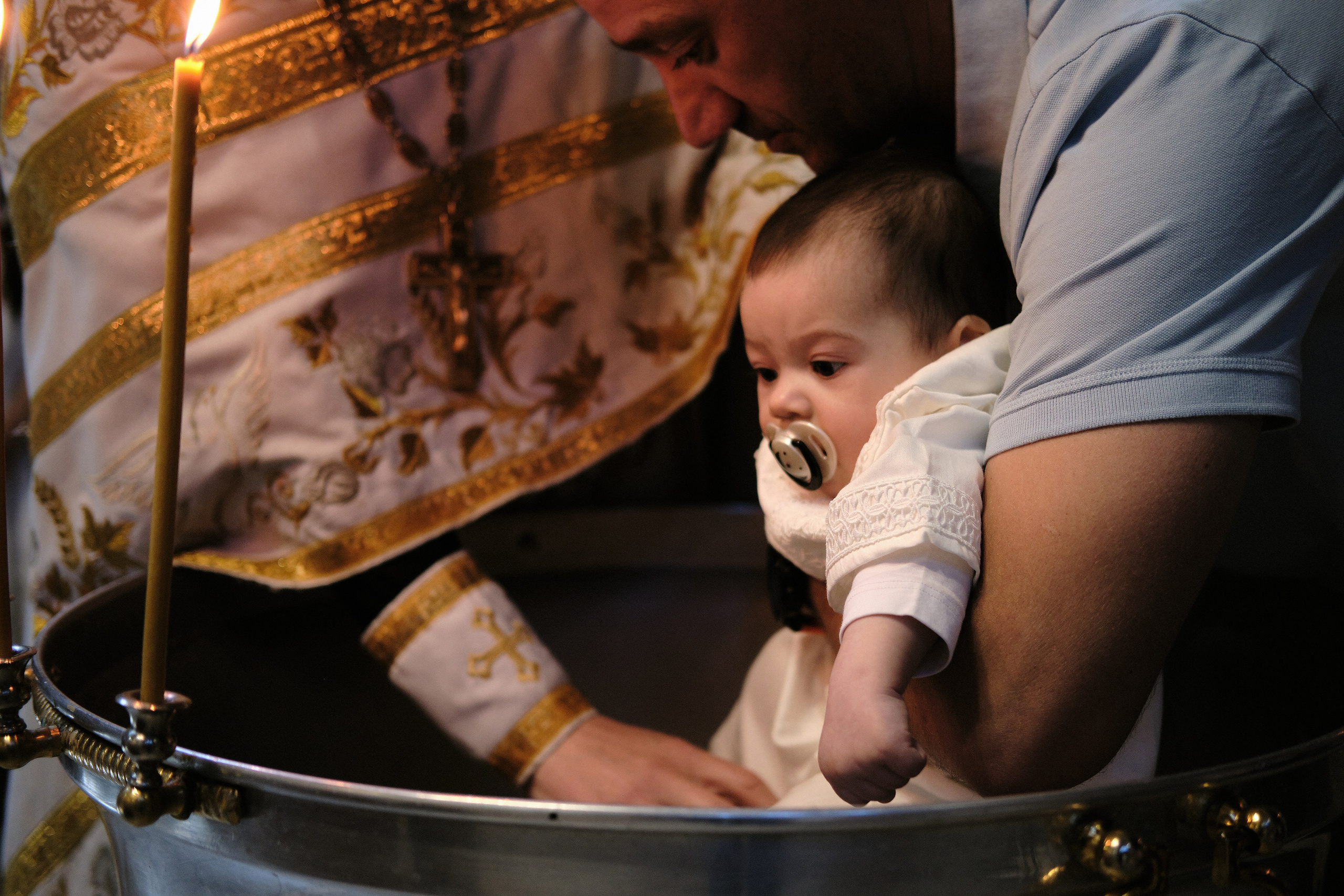 Крещение младенца. Фотограф в Анапе и Краснодаре Тина