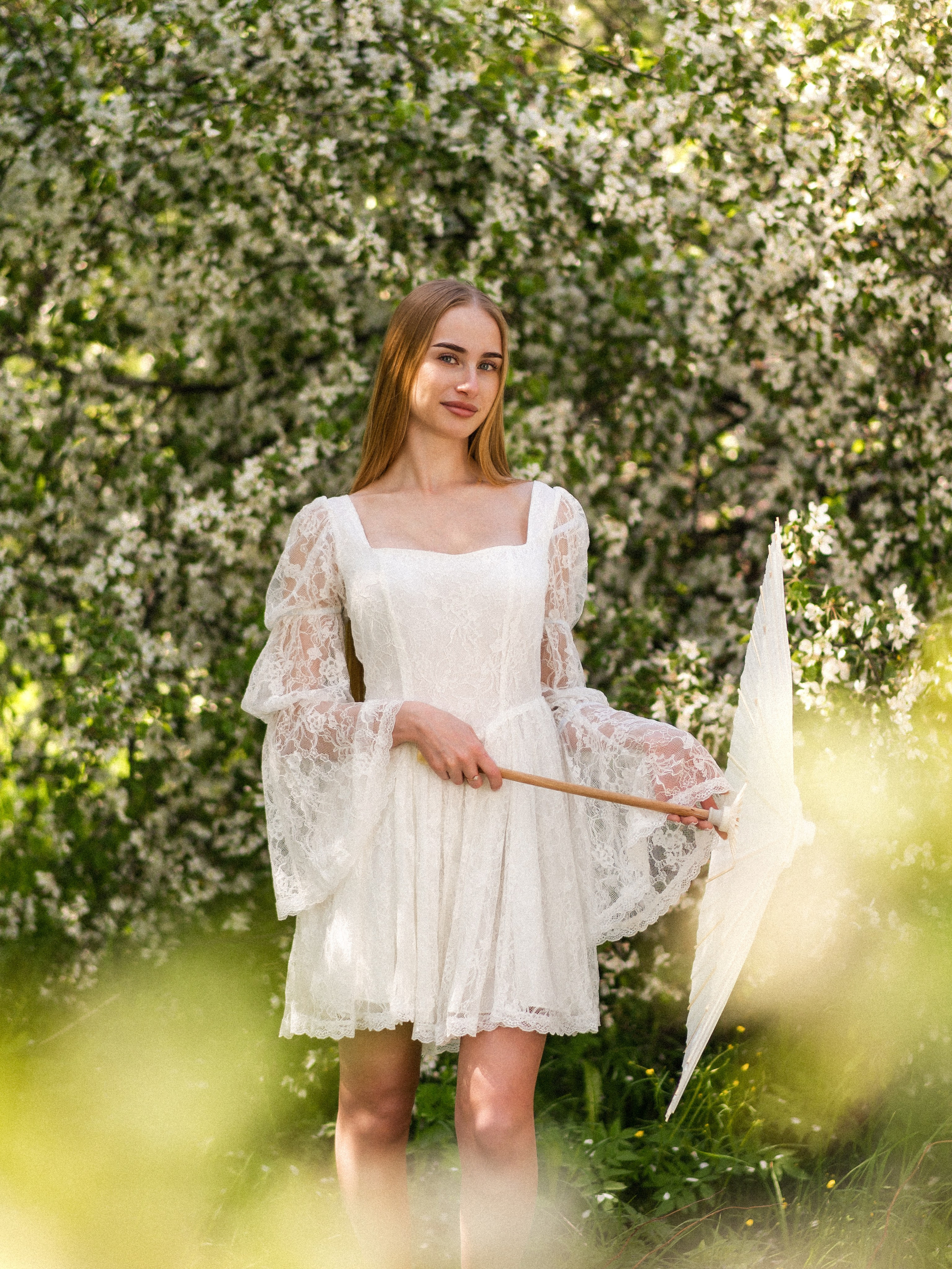 Ксения — фотосессия в весеннем стиле. Фотограф Москва
