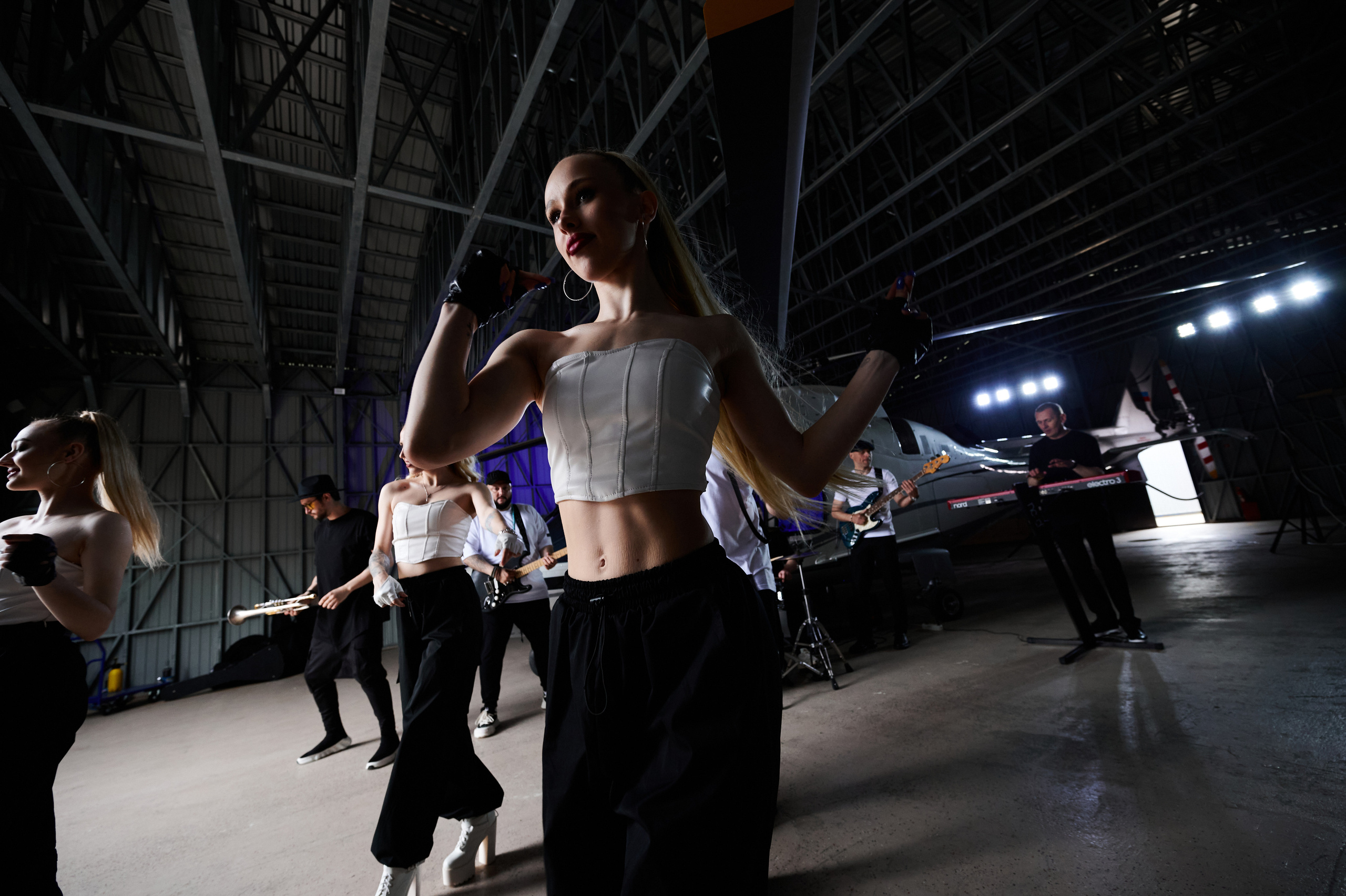 Бекстейдж съемки клипа группы RADIATOR. Фотограф Сочи Александр Лашкул