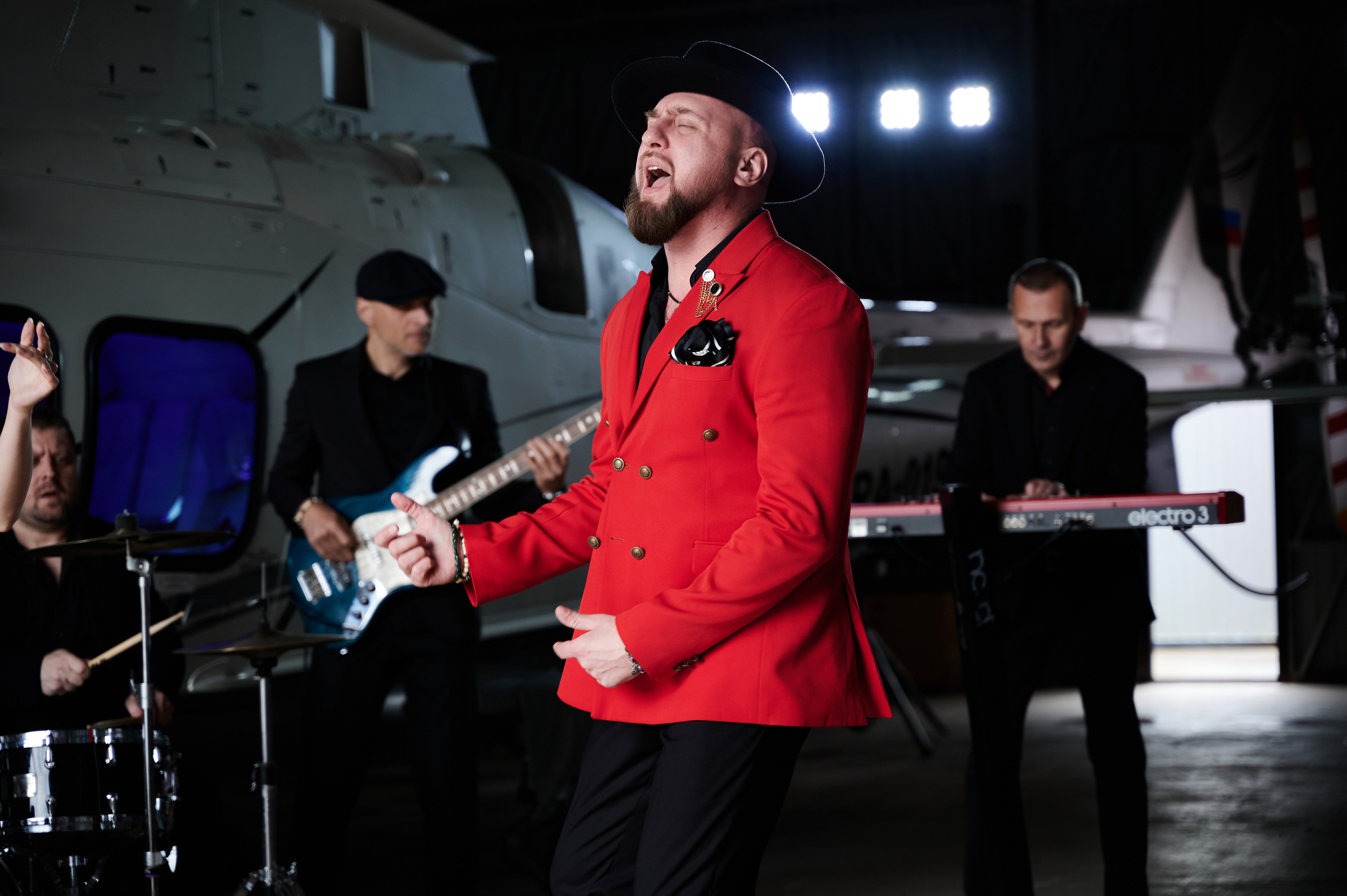 Бекстейдж съемки клипа группы RADIATOR. Фотограф Сочи Александр Лашкул