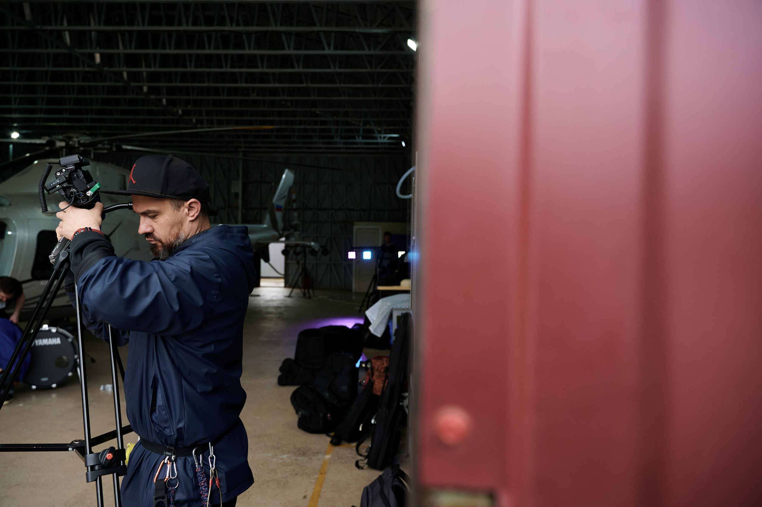 Бекстейдж съемки клипа группы RADIATOR. Фотограф Сочи Александр Лашкул