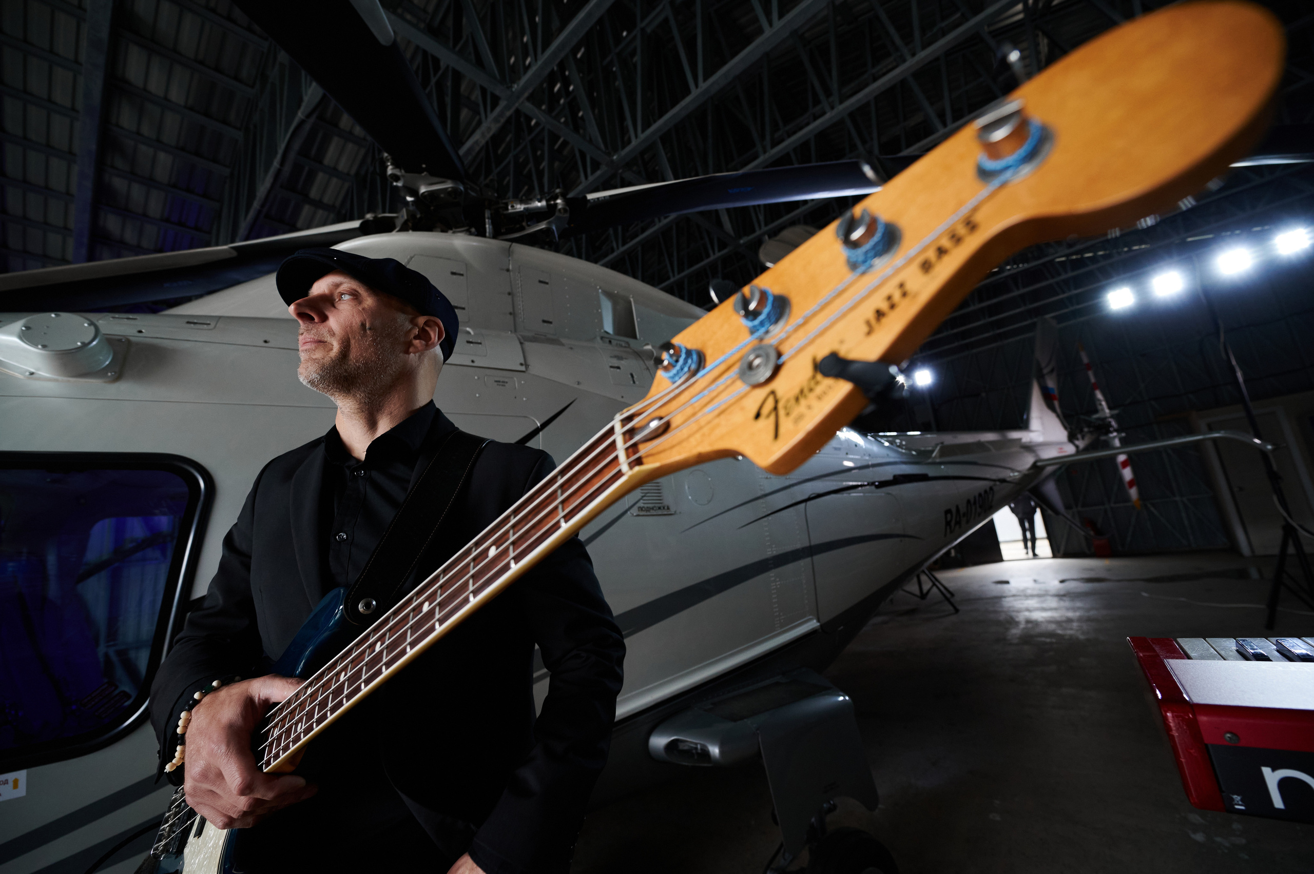 Бекстейдж съемки клипа группы RADIATOR. Фотограф Сочи Александр Лашкул