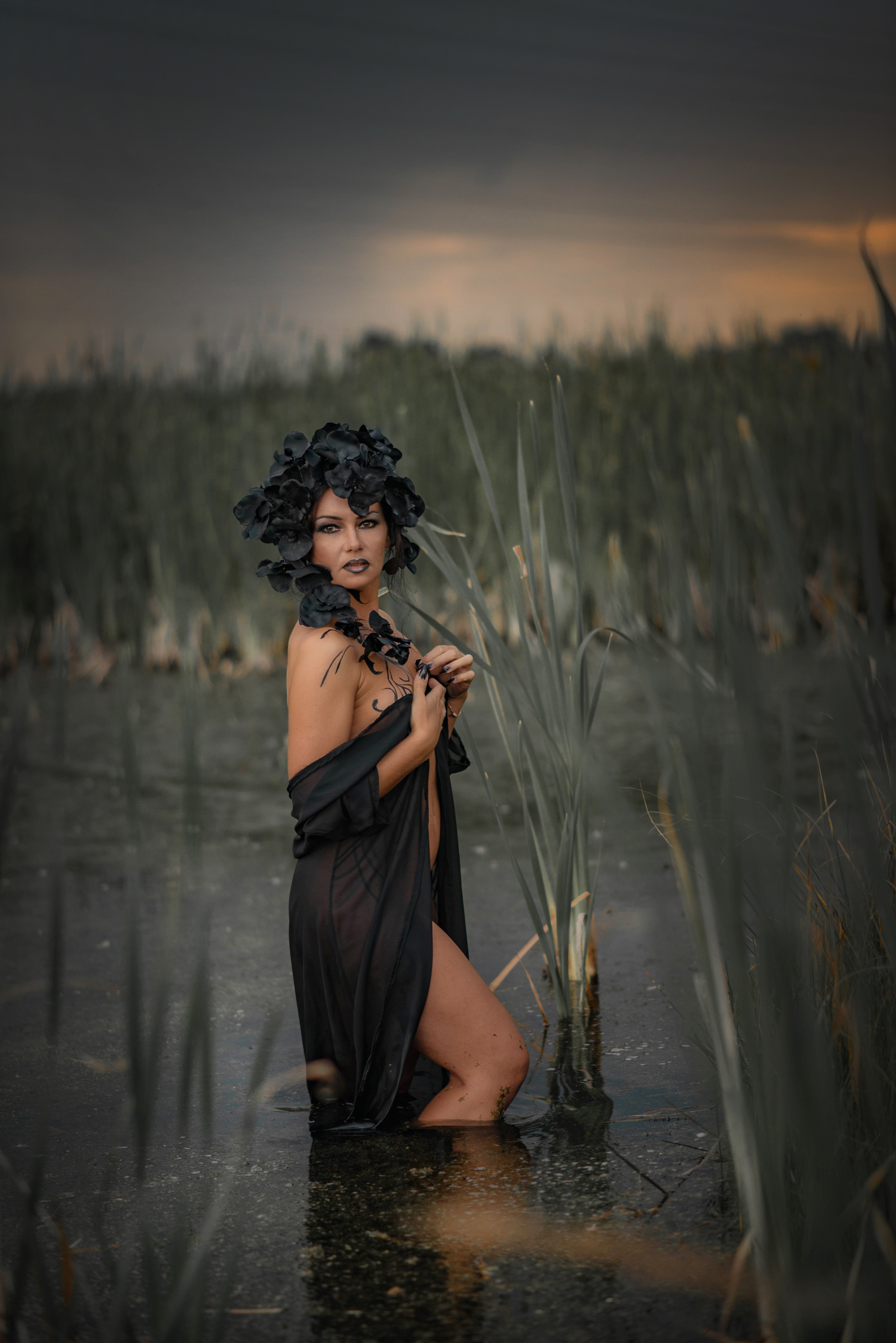 Черная орхидея. Семейный и свадебный фотограф в Абакане Юлия Су