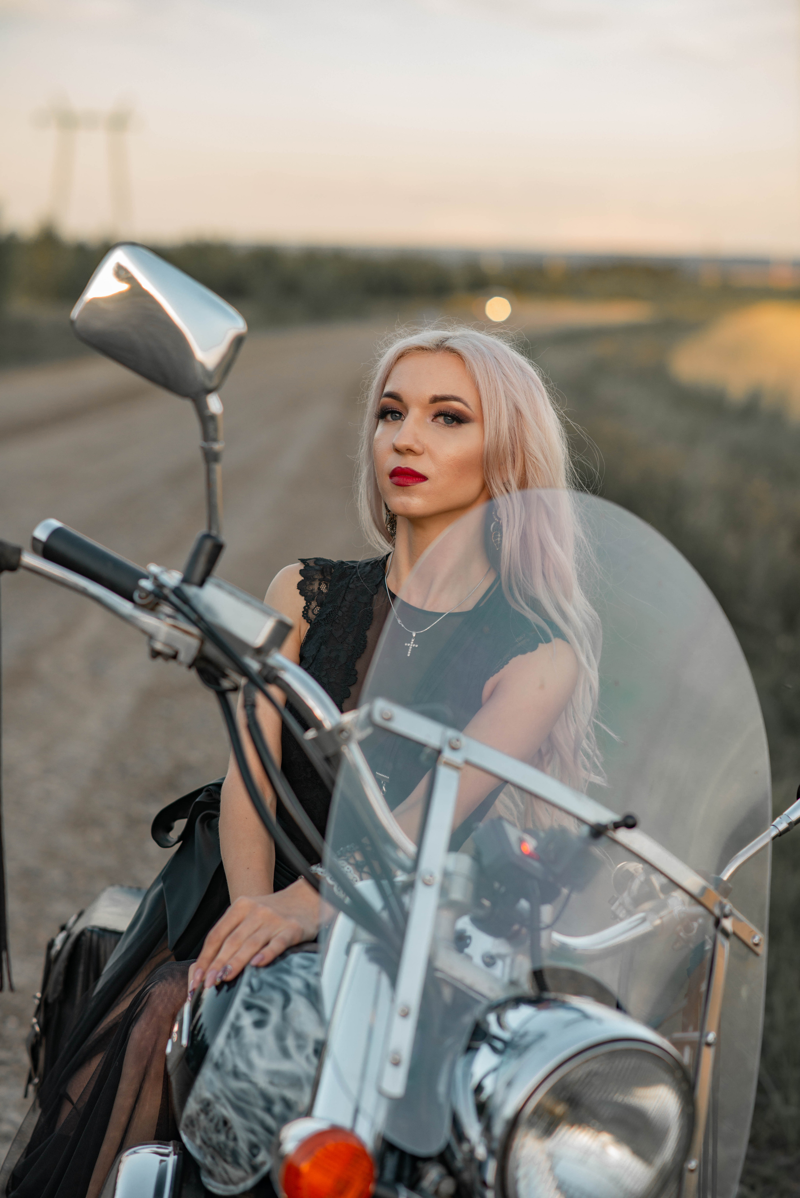 На мотоцикле. Семейный и свадебный фотограф в Абакане Юлия Су