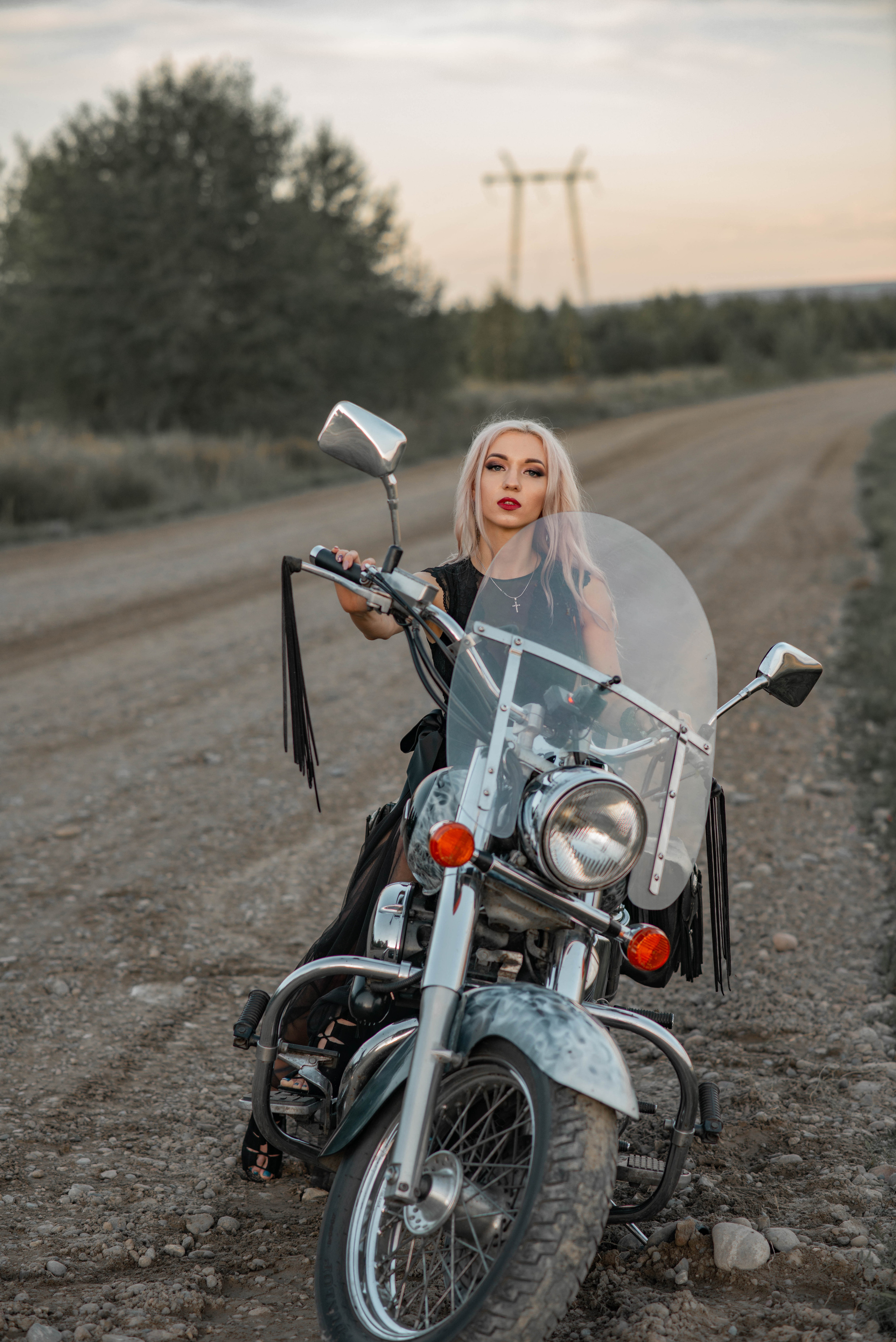 На мотоцикле. Семейный и свадебный фотограф в Абакане Юлия Су