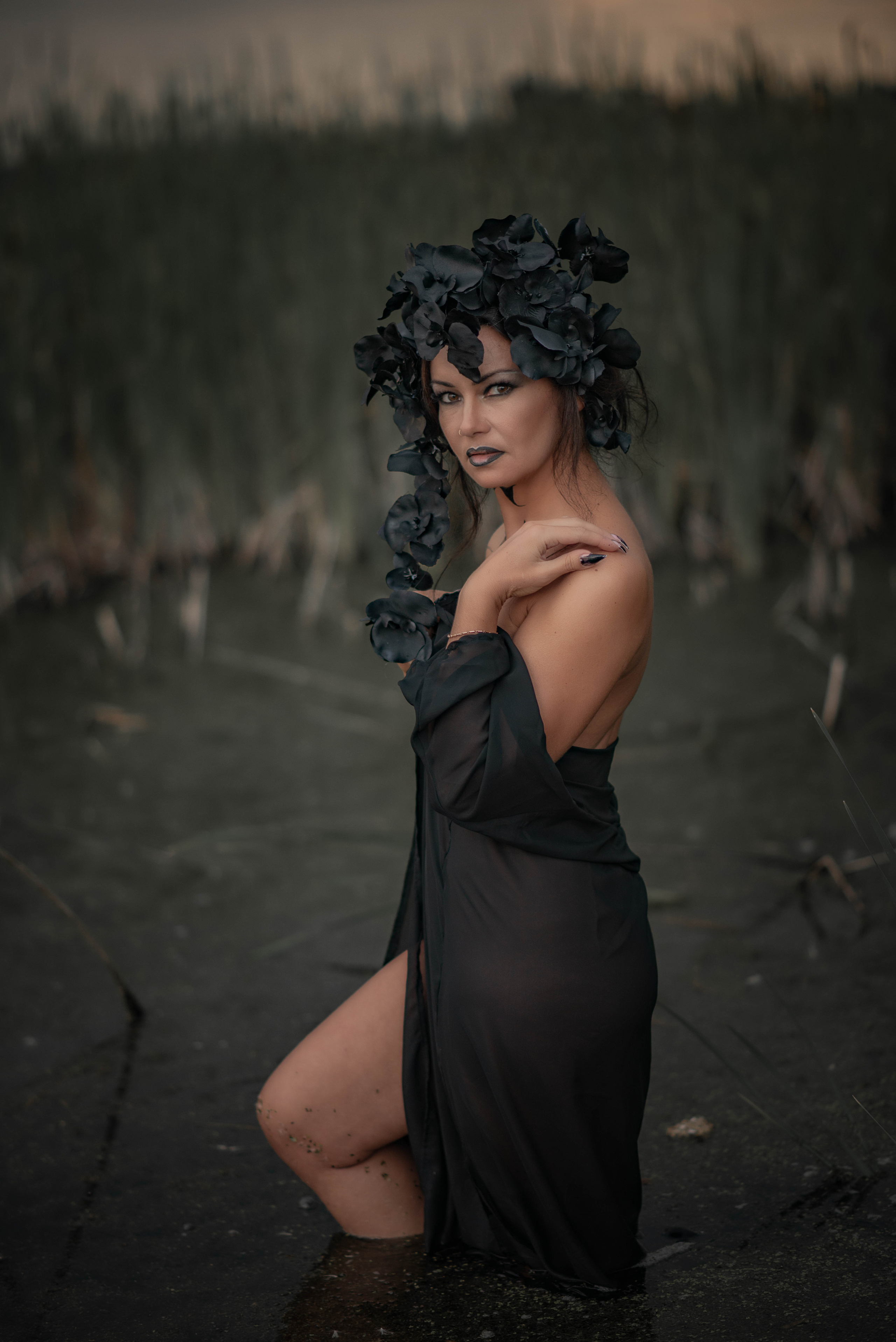 Черная орхидея. Семейный и свадебный фотограф в Абакане Юлия Су