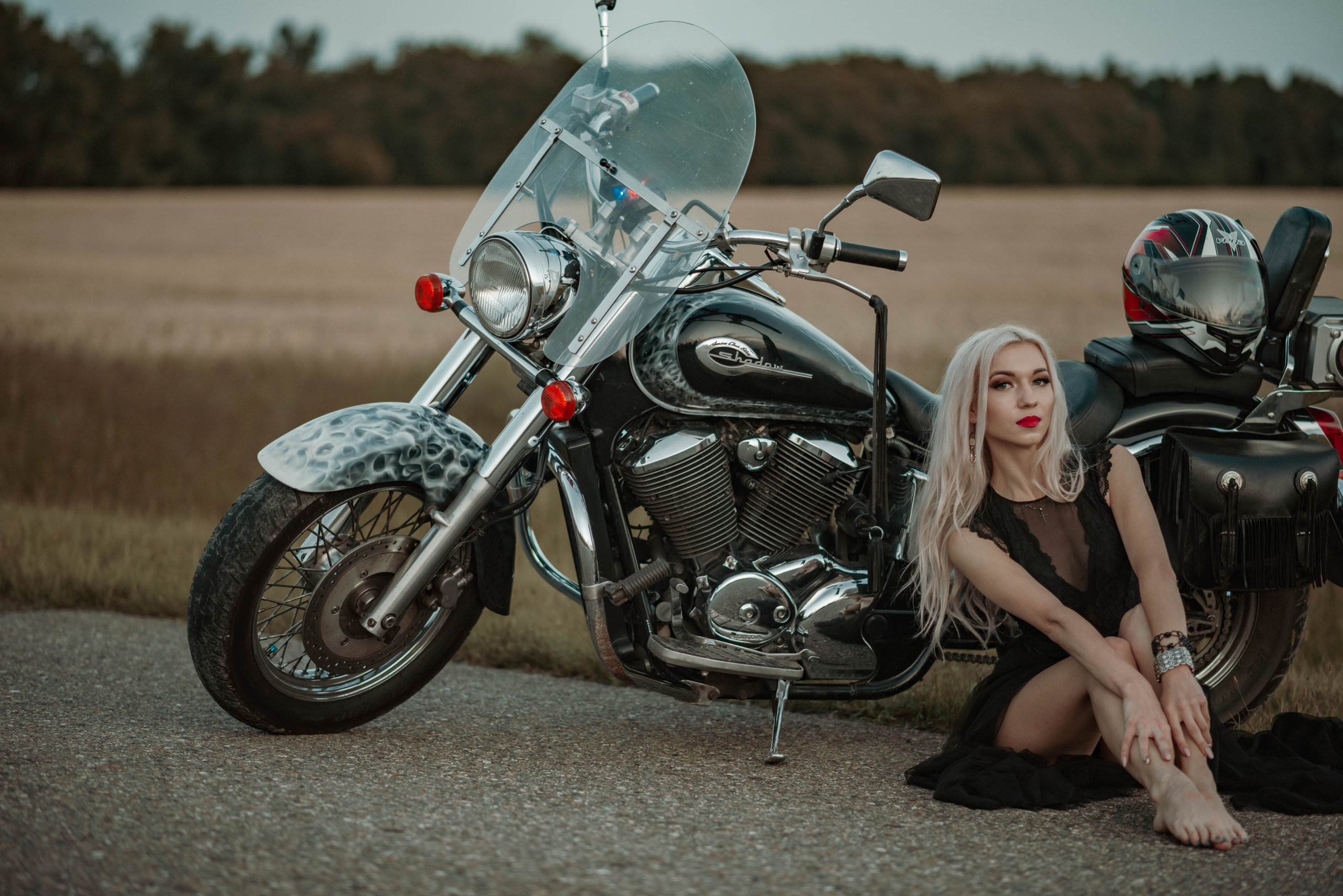 На мотоцикле. Семейный и свадебный фотограф в Абакане Юлия Су