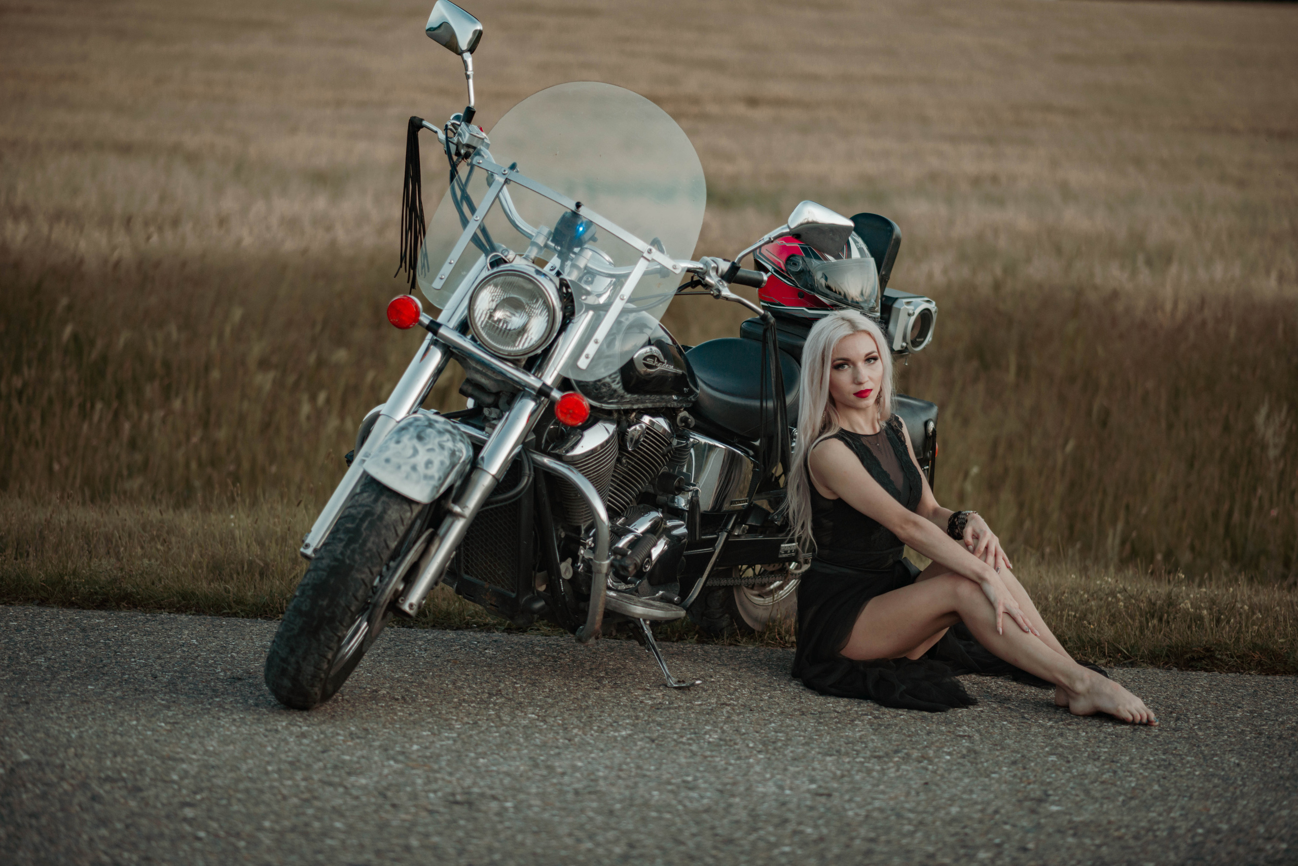 На мотоцикле. Семейный и свадебный фотограф в Абакане Юлия Су