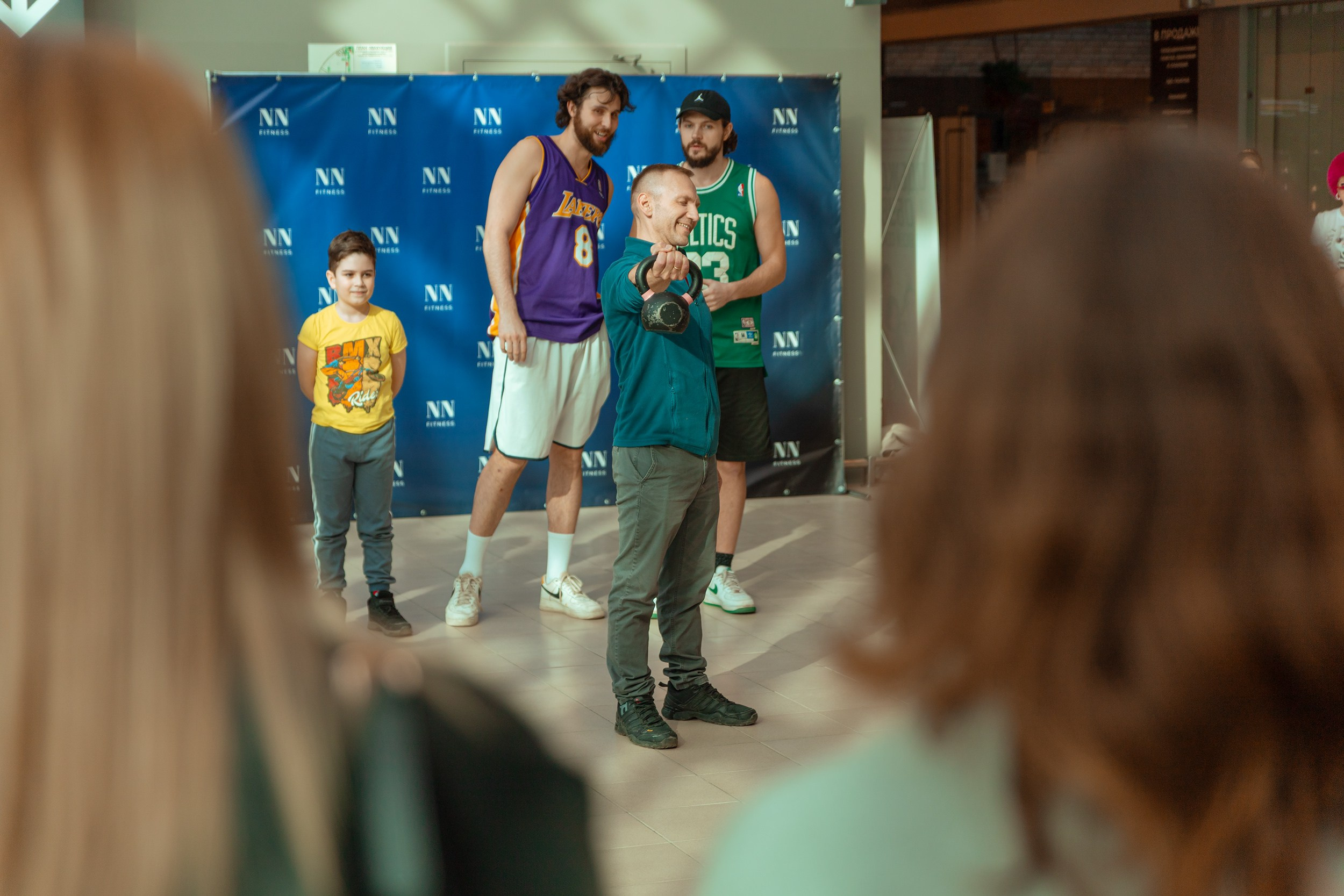 День рождения фитнес зала NN fitnes. Фотограф Тюмень
