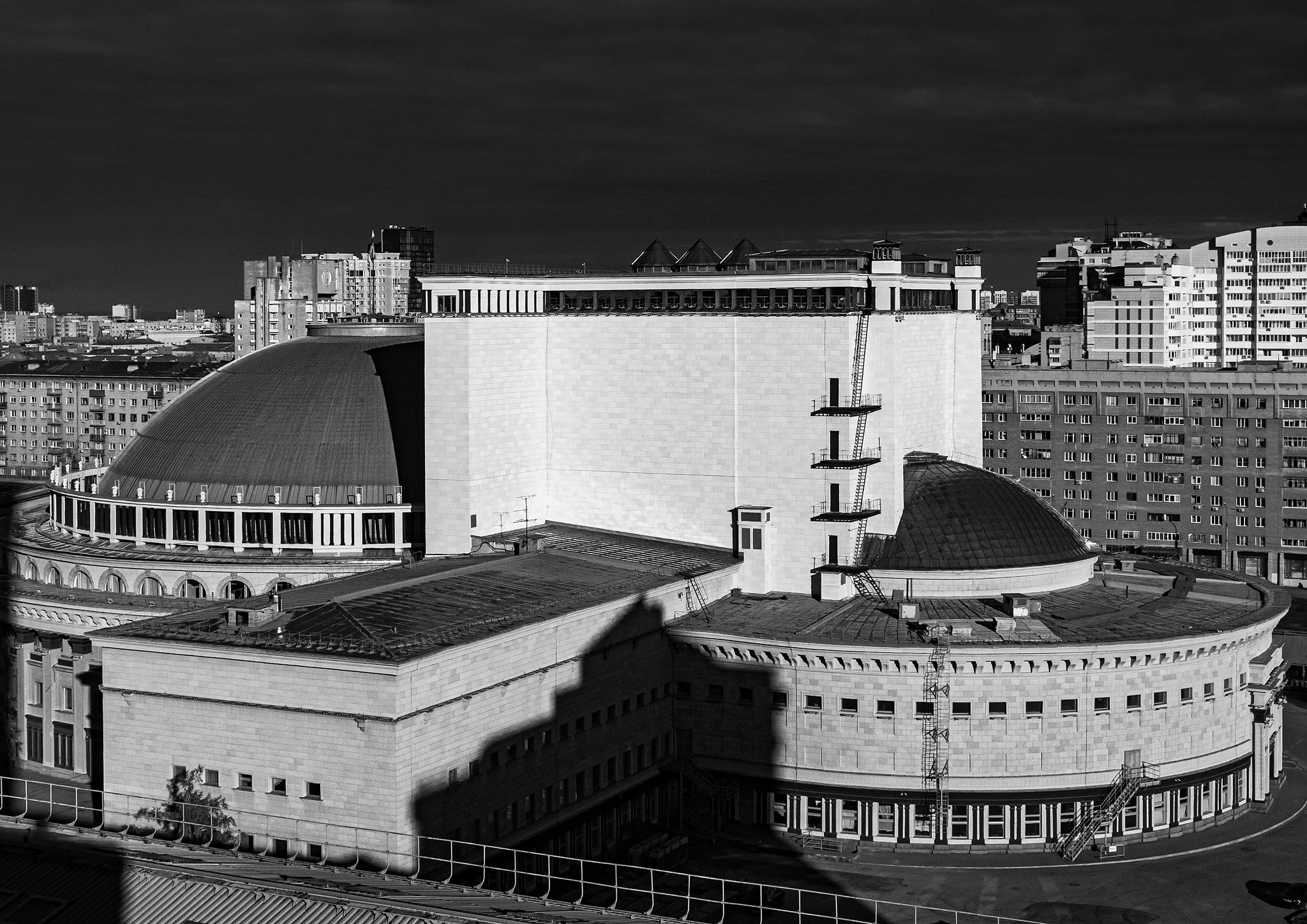 80 лет Новосибирскому Государственному Академическому Театру Оперы и Балета (НГАТОБ, НОВАТ) Ново-Сибирск.Конструктивизм!