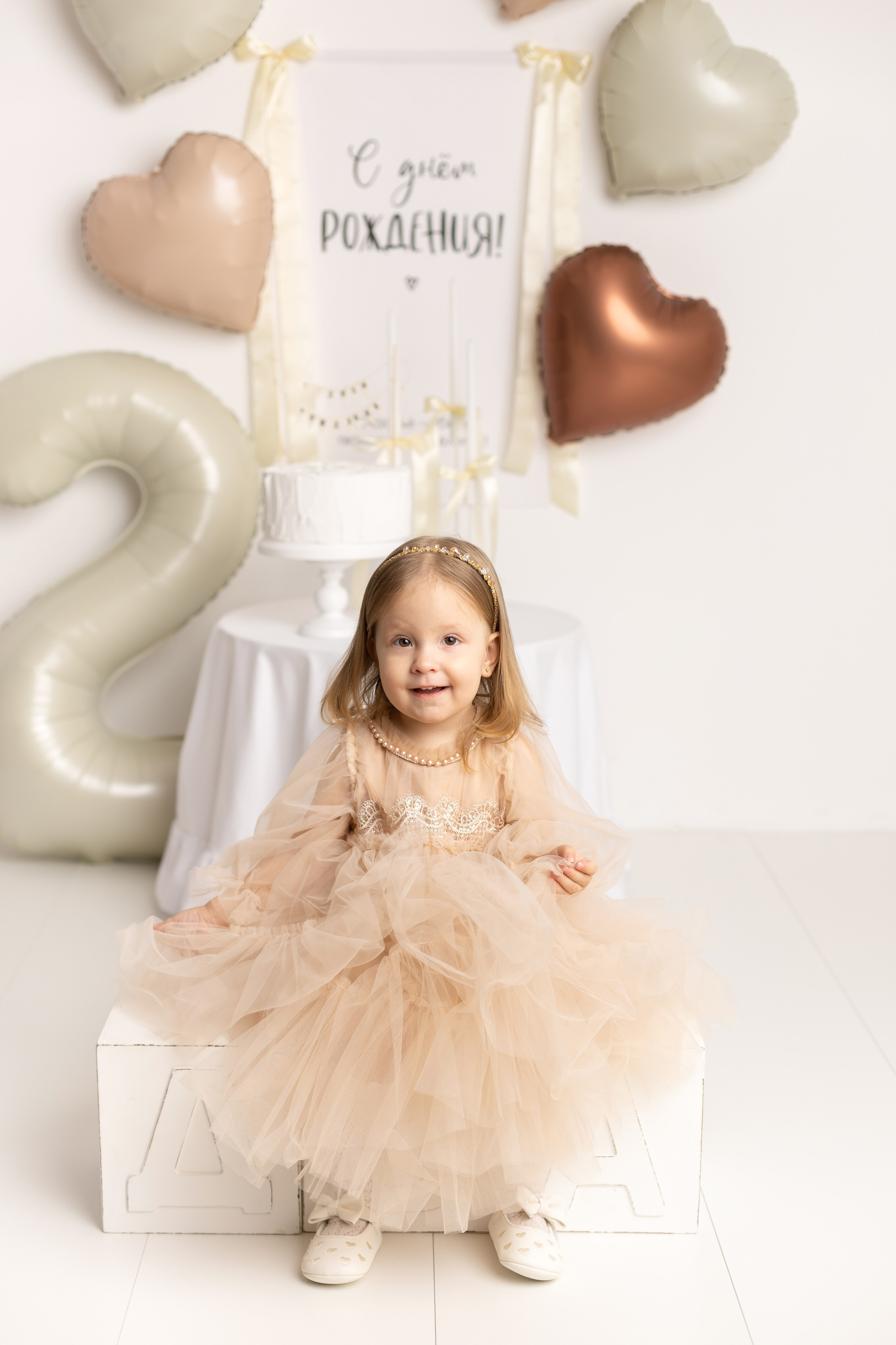 Фотосессия к первому дню рождения. Фотограф новорожденных, детский фотограф в г. Оренбурге Екатерина Козлова