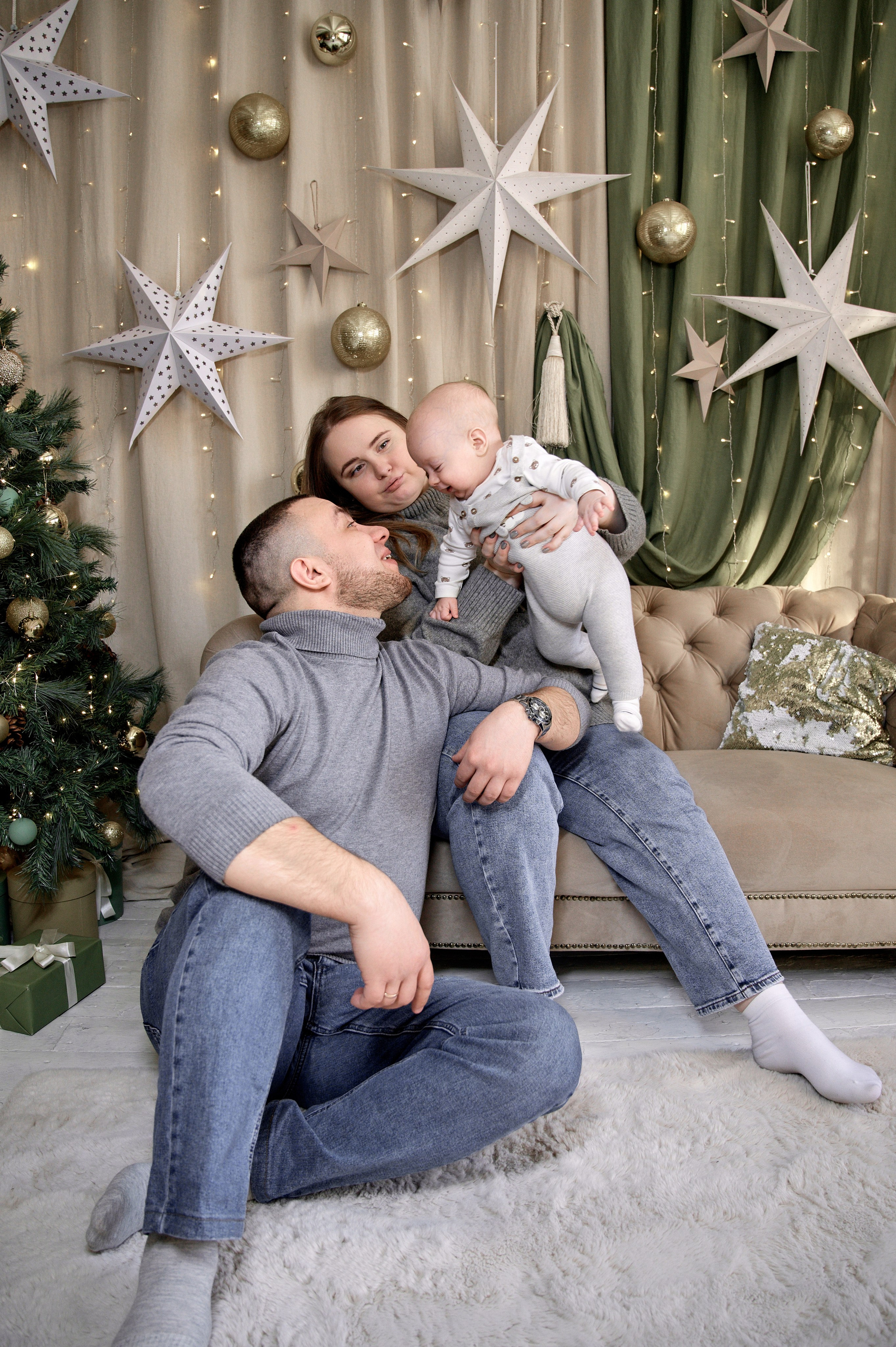 Семейная новогодняя фотосессия г Новокзнецк