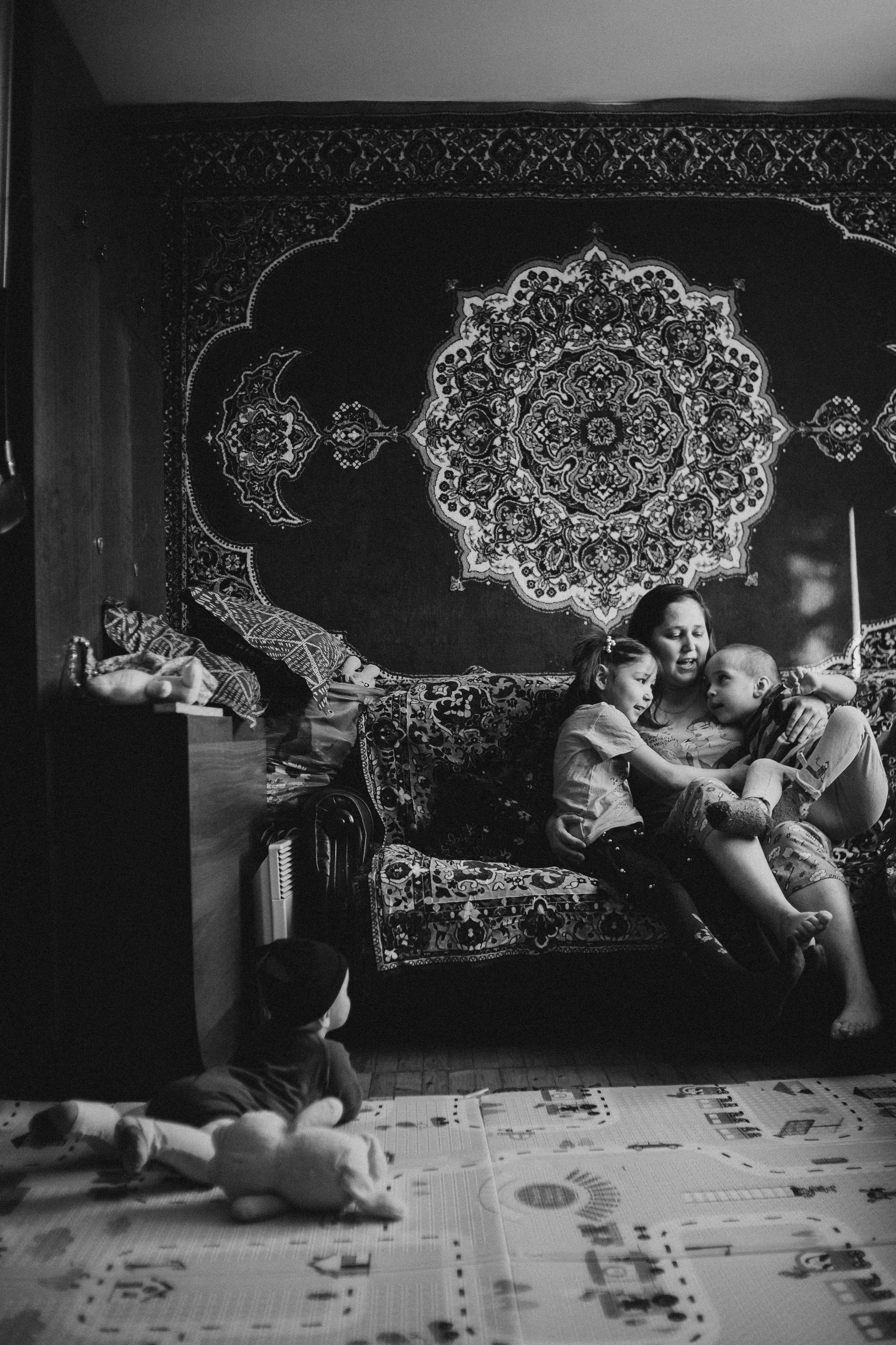 Азалия, Сабина, Рамазан, Ислам. Семейный фотограф новорожденных УФА Гульнара Зиновьева