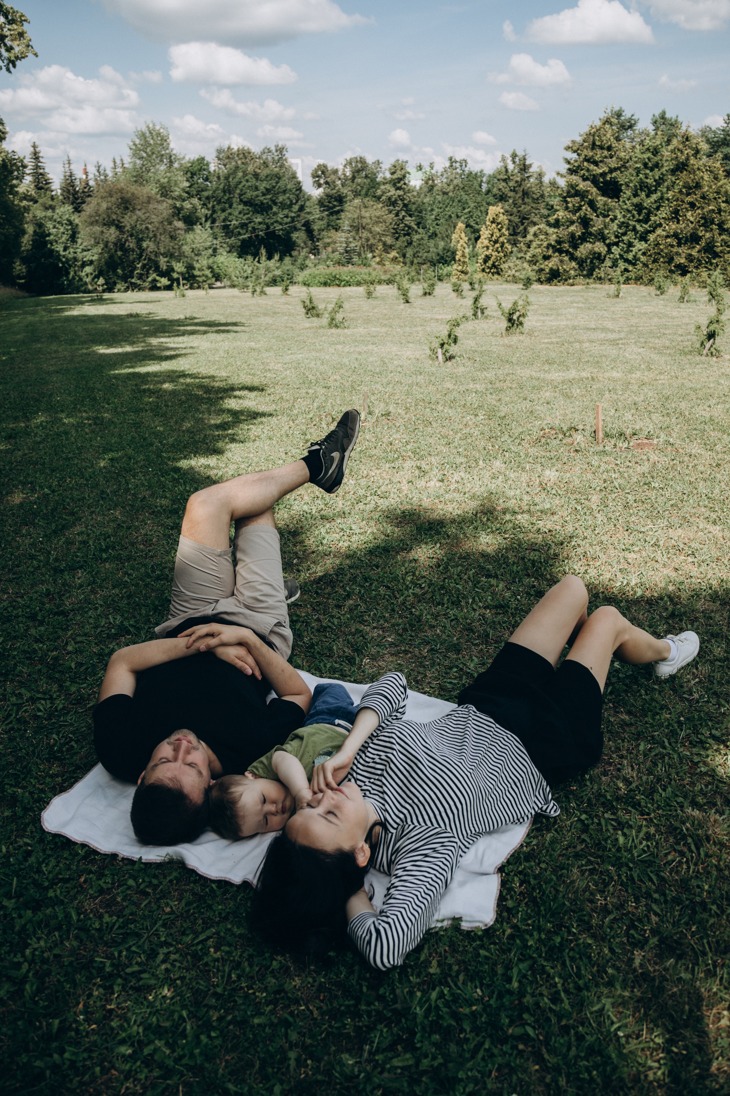 Азат, Айгуль, Айдар. Семейный фотограф новорожденных УФА Гульнара Зиновьева