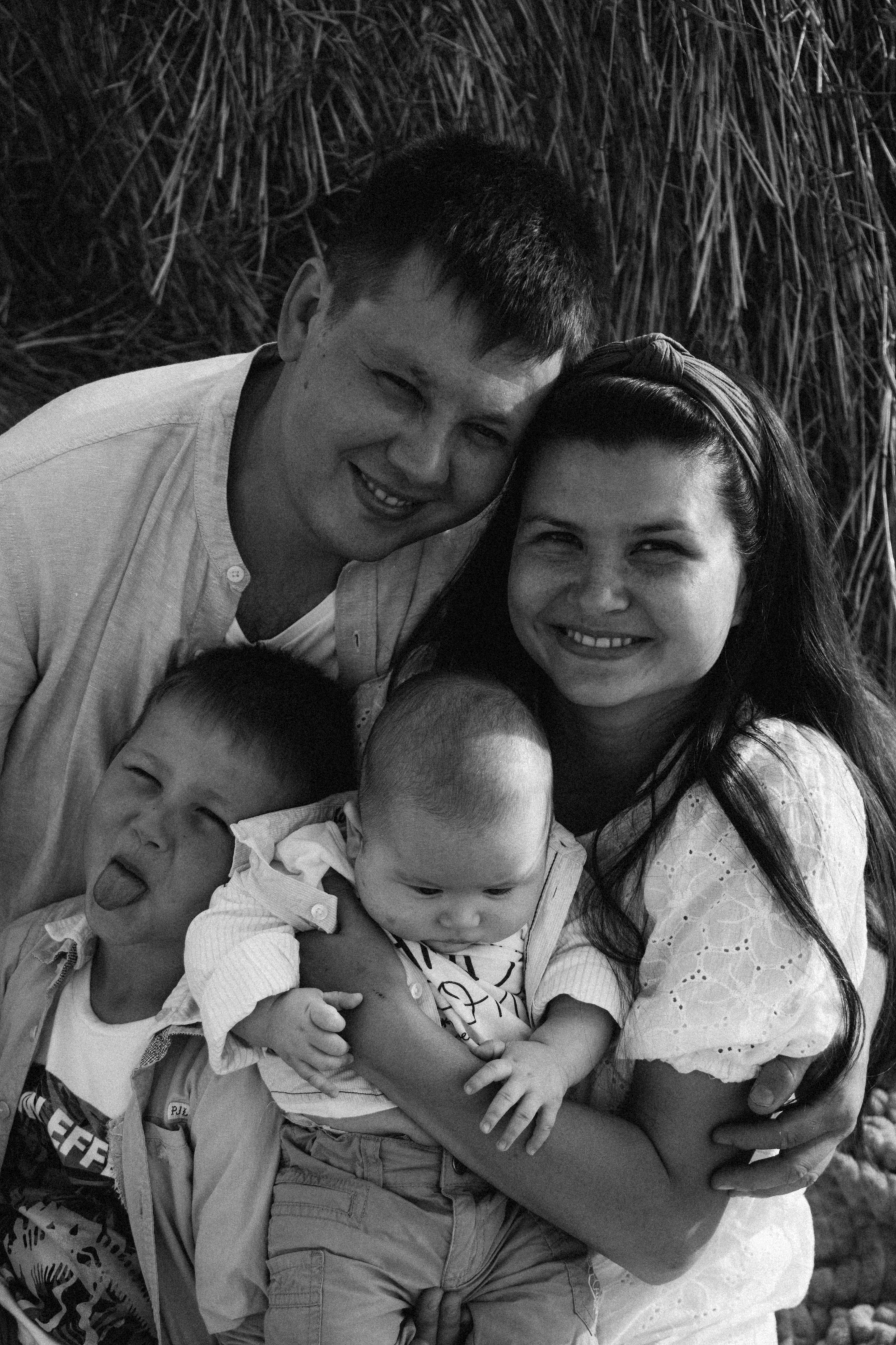 Ильшат, Эльмира, Тимур, Артур. Семейный фотограф новорожденных УФА Гульнара Зиновьева