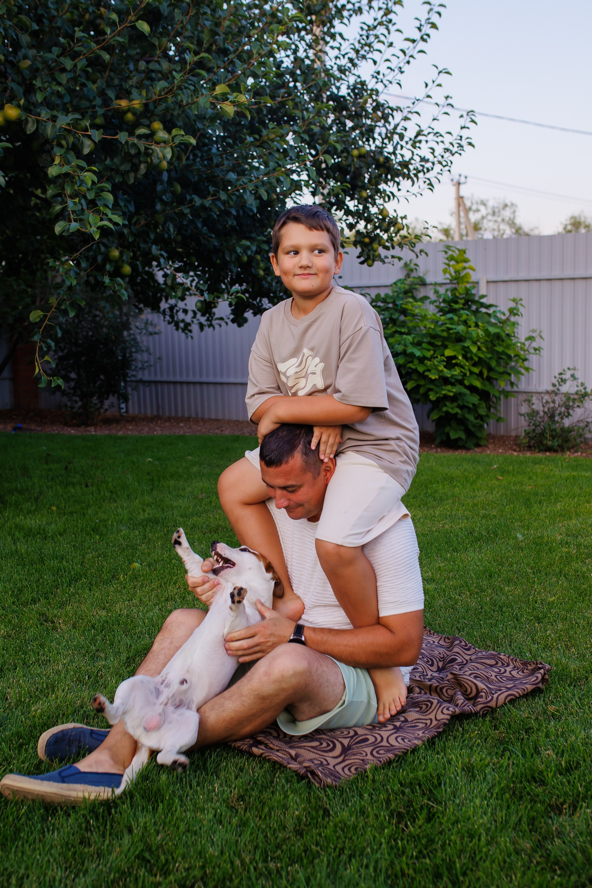 На даче хорошо