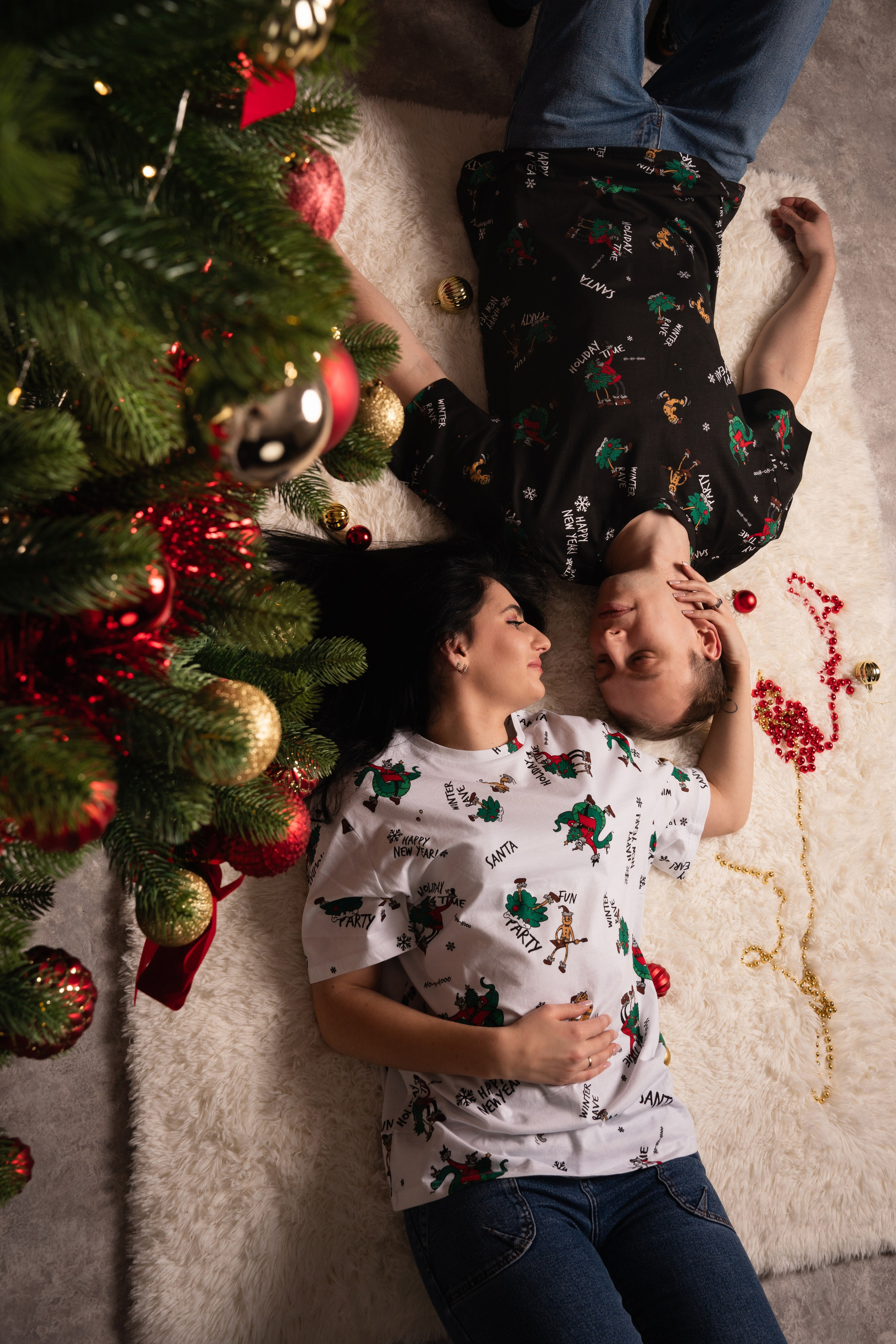 Новогодняя фотосессия в студии