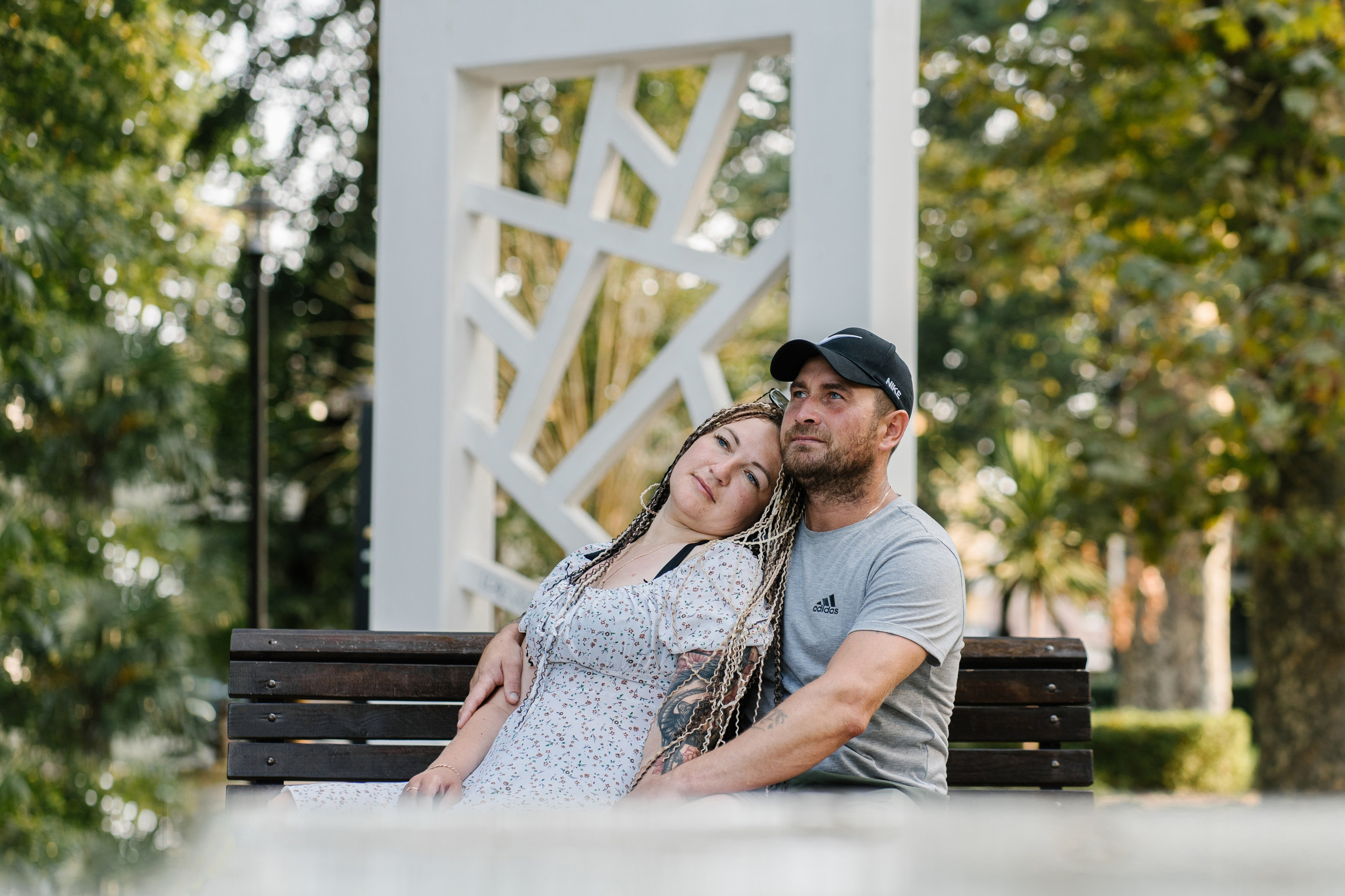 Фотосессия пары на море. Фотограф в Сочи Тиунова Маргарита и Тиунов Евгений