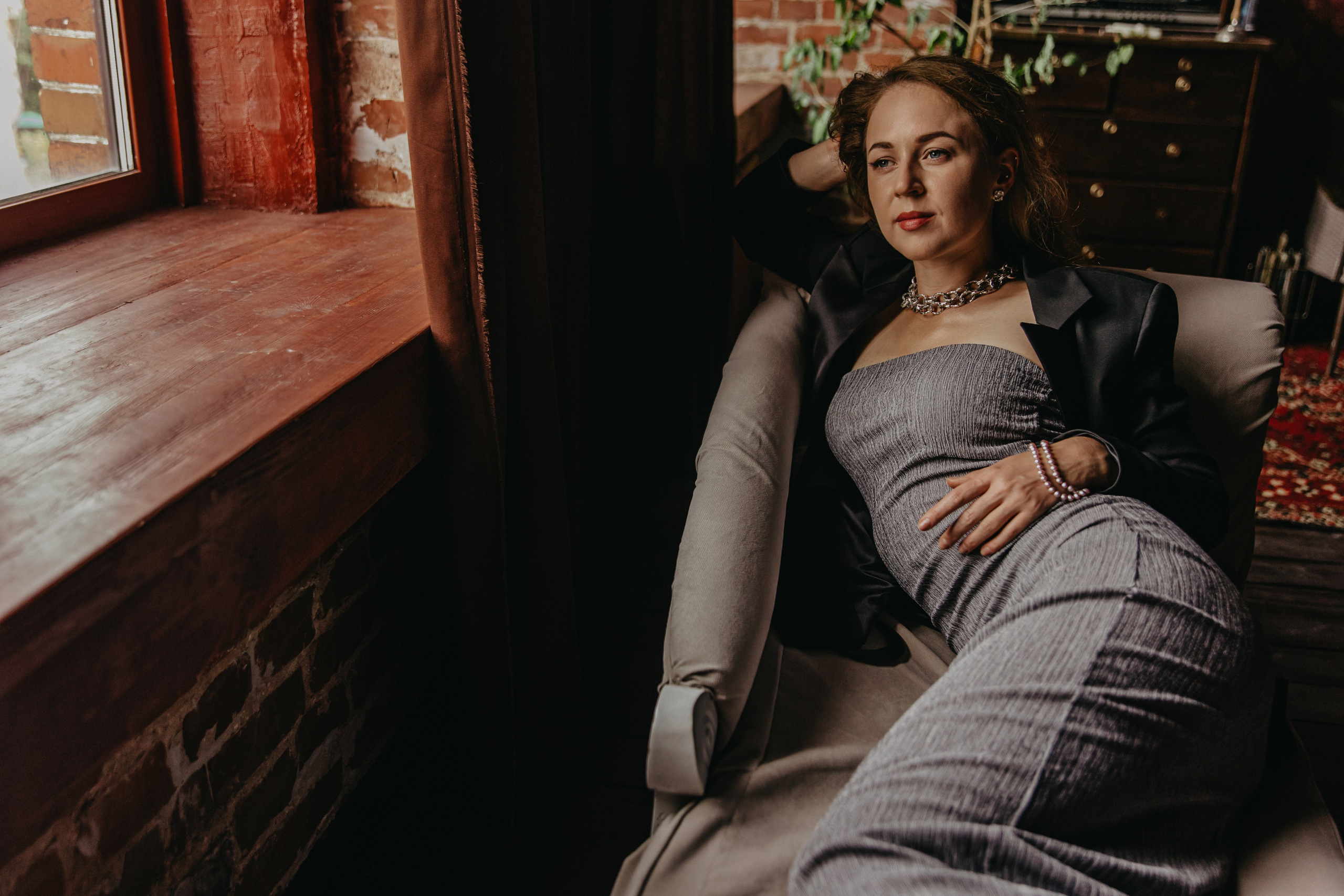 Портрет девушки с мягким светом, фотостудия Рыбинск