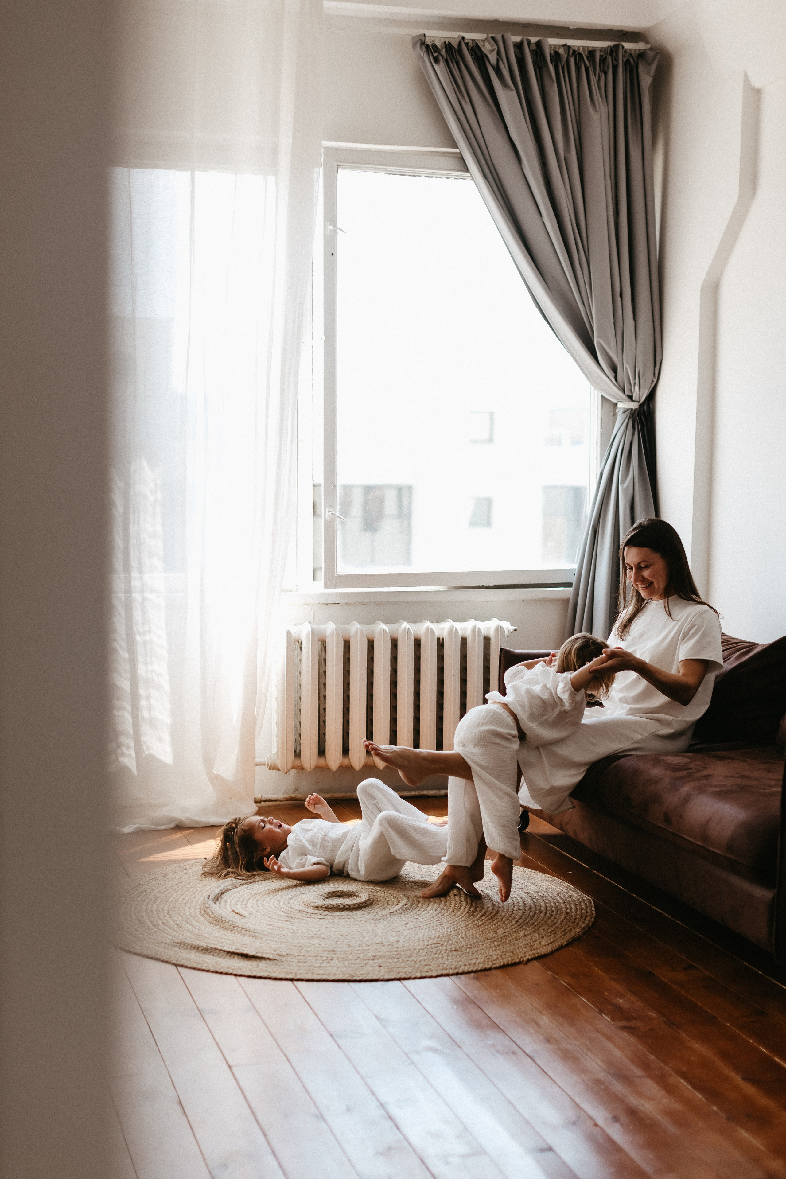 Мама и девочки. Евгения Пелипас