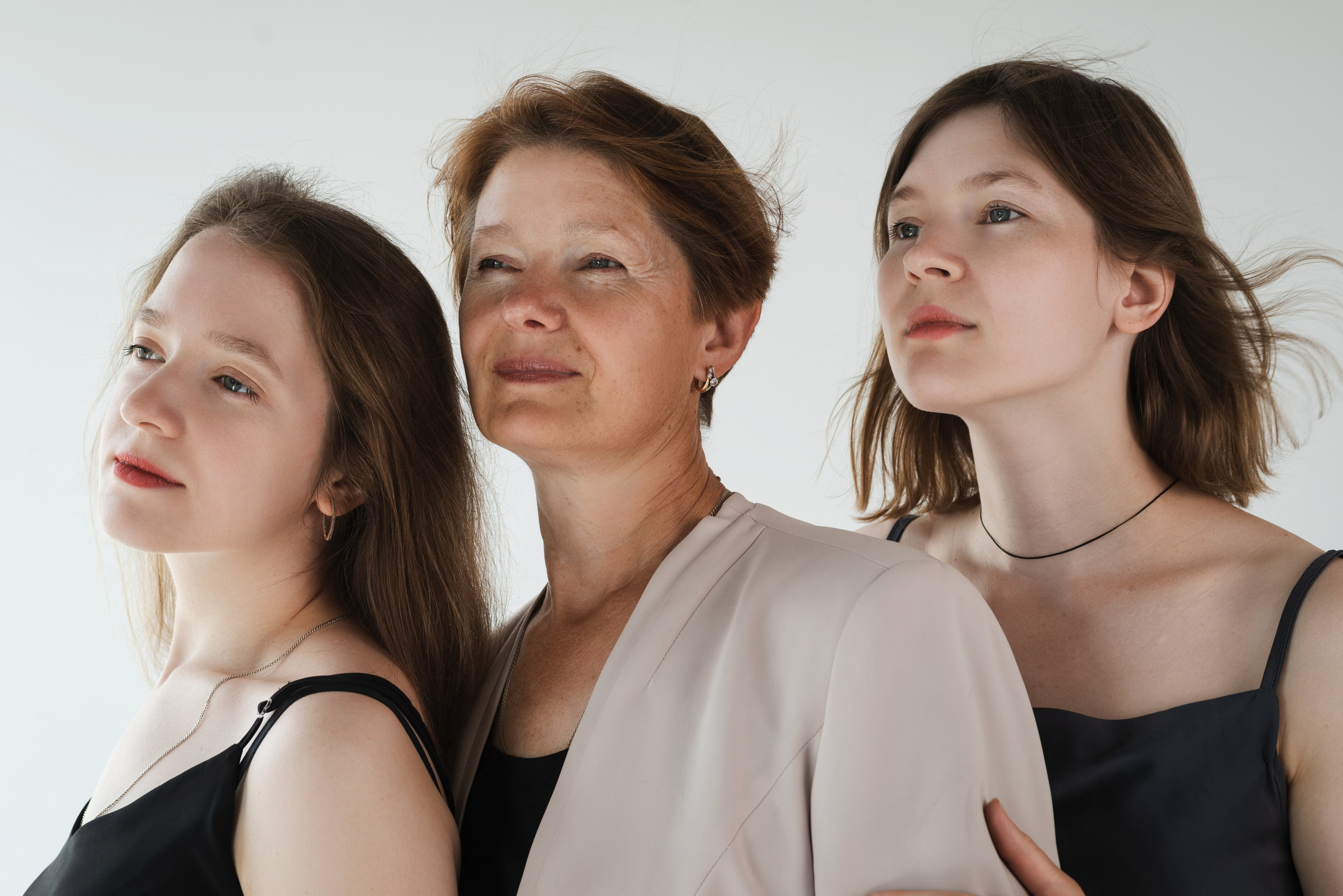 Семейная фотосессия минимализм. Фотограф в Воронеже. Портреты, контент, семейные сьемки