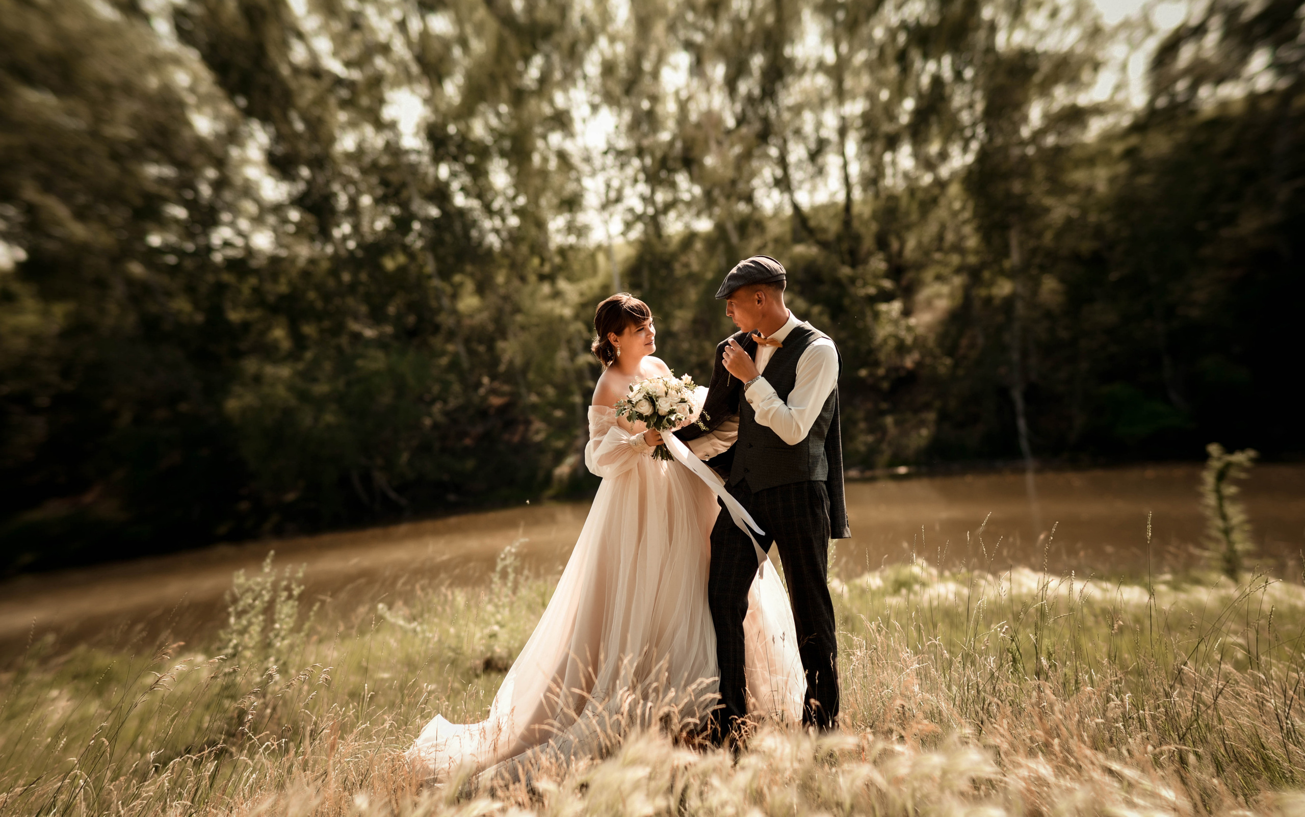 Летняя свадьба в + 35С Юра+Ксюша. Свадебный, семейный, детский, контент фотограф в Омске Максим Ильин