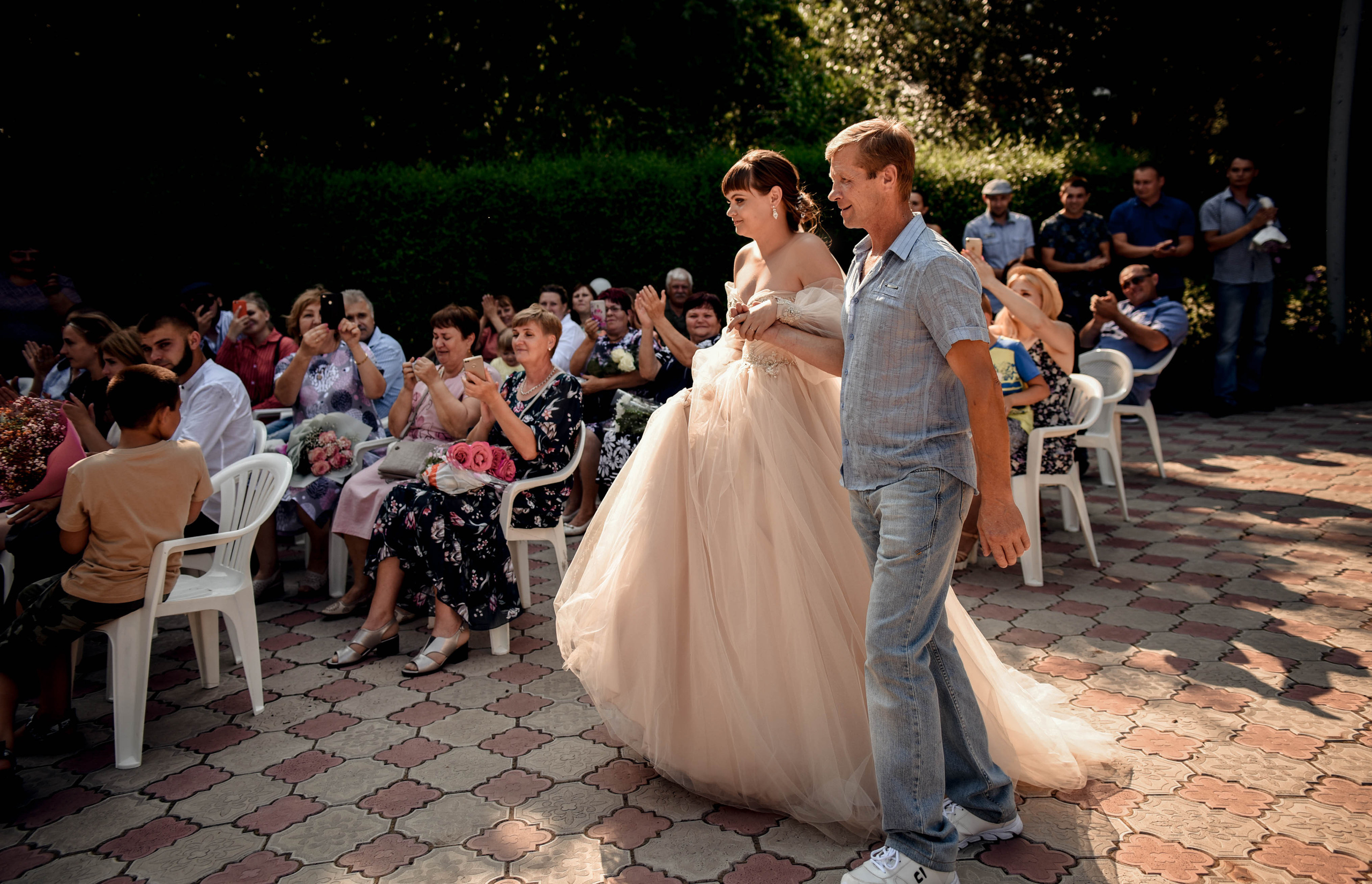 Летняя свадьба в + 35С Юра+Ксюша. Свадебный, семейный, детский, контент фотограф в Омске Максим Ильин