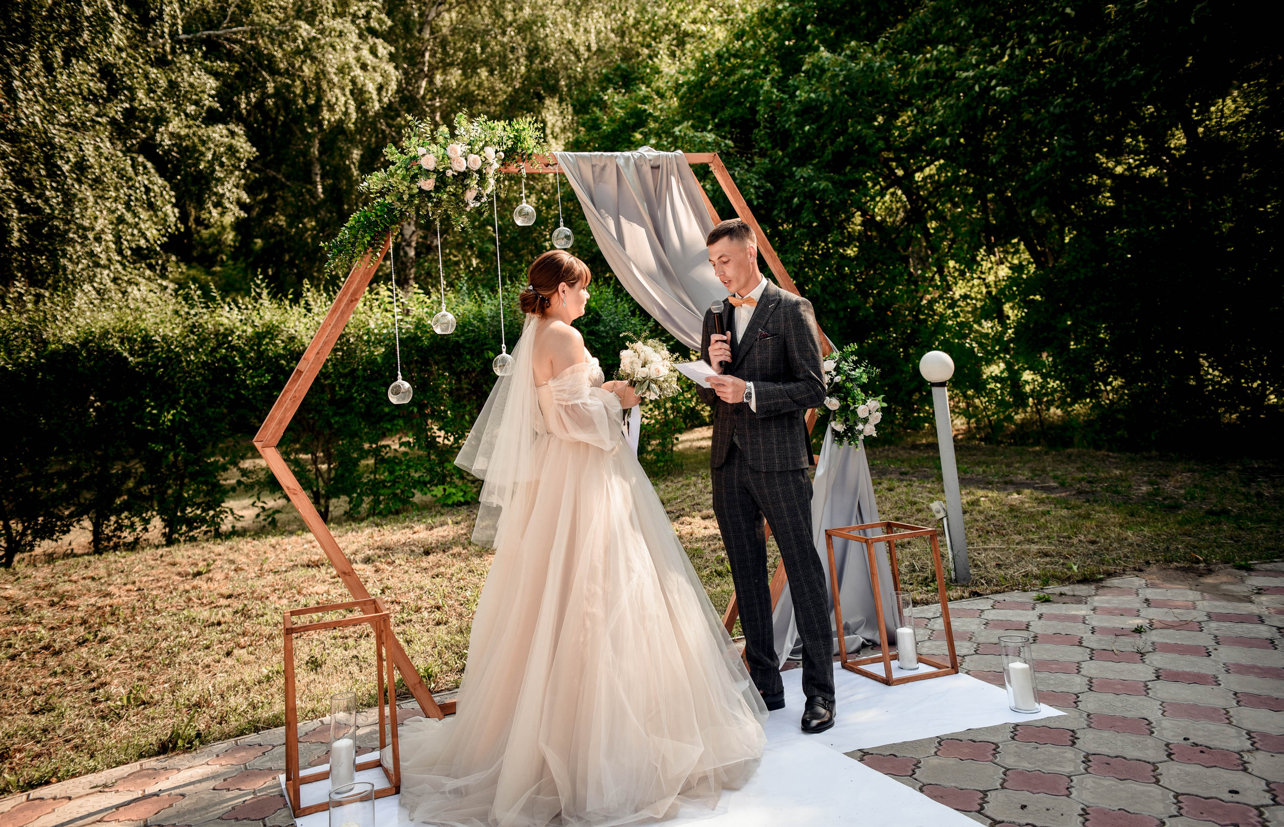 Летняя свадьба в + 35С Юра+Ксюша. Свадебный, семейный, детский, контент фотограф в Омске Максим Ильин