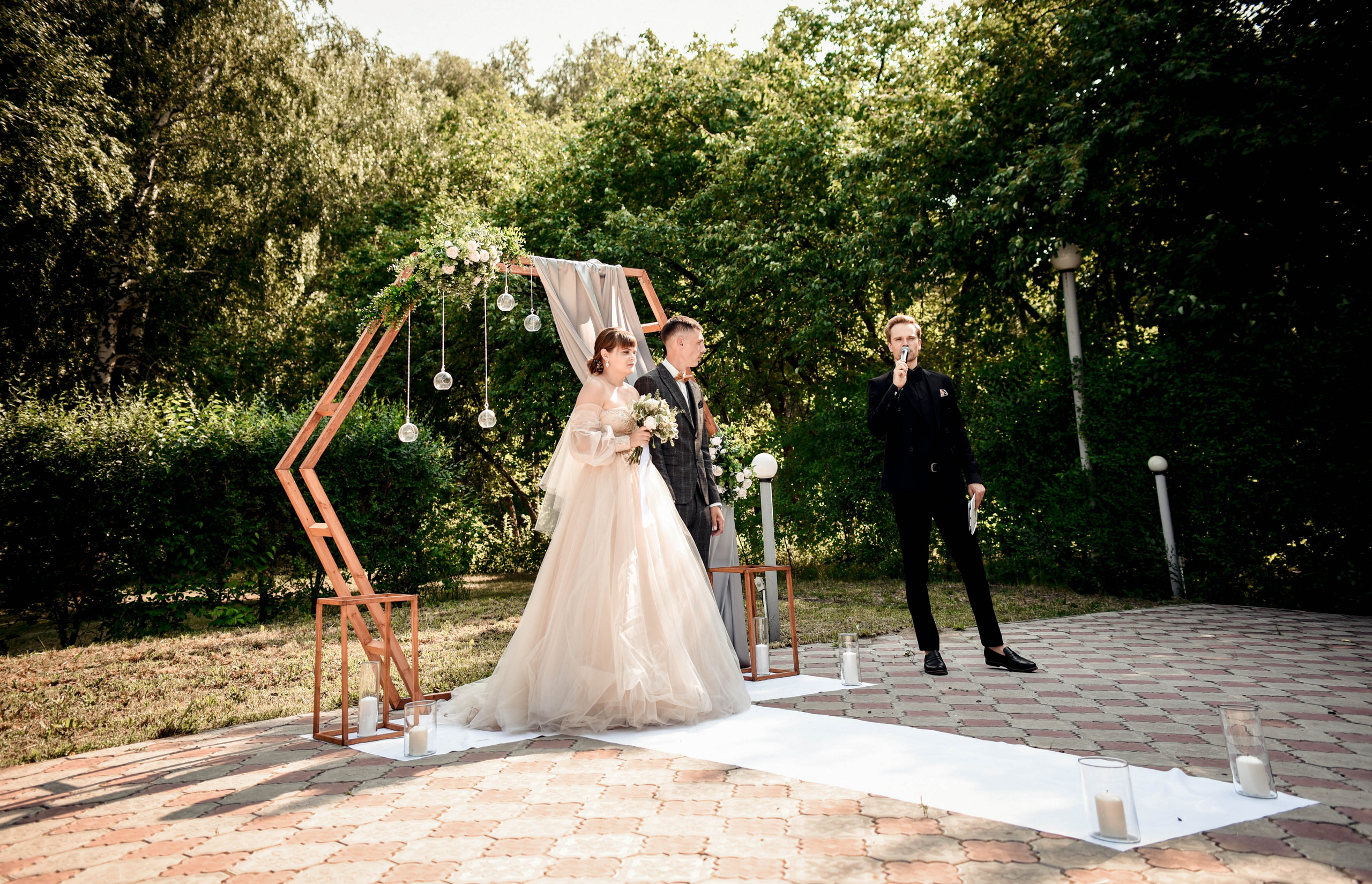 Летняя свадьба в + 35С Юра+Ксюша. Свадебный, семейный, детский, контент фотограф в Омске Максим Ильин