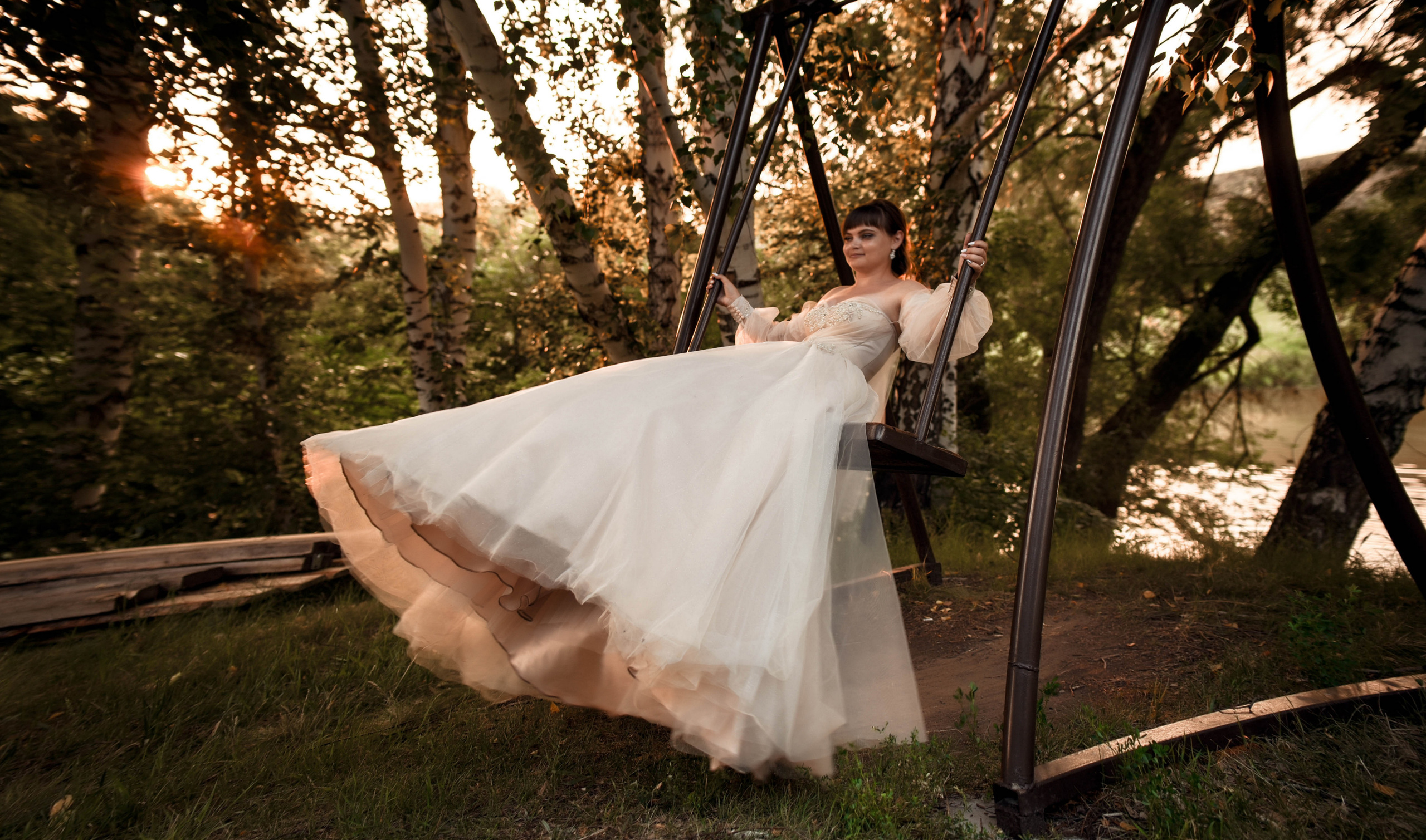 Летняя свадьба в + 35С Юра+Ксюша. Свадебный, семейный, детский, контент фотограф в Омске Максим Ильин