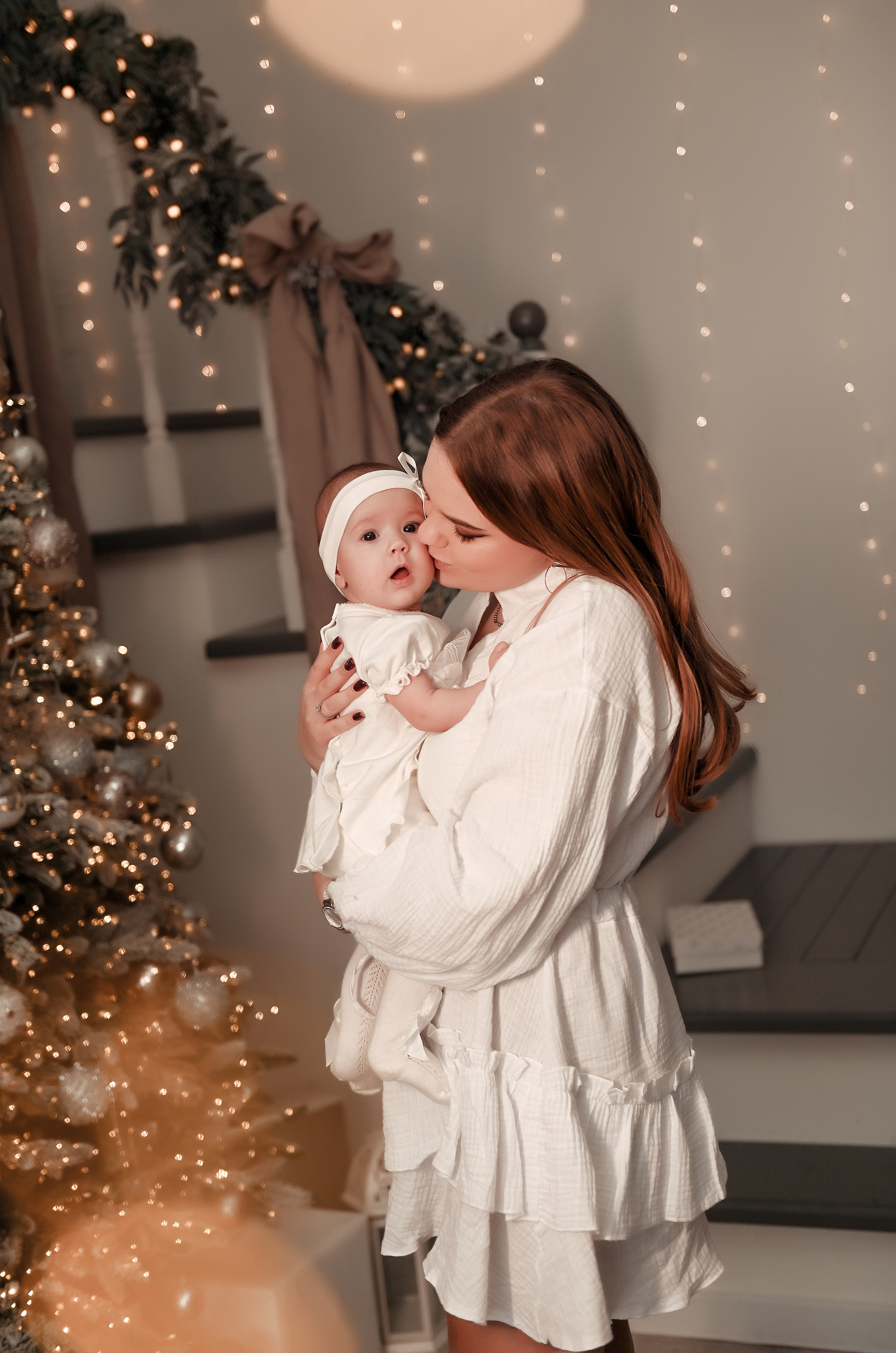 Новогодняя семейная. Свадебный, семейный, детский, контент фотограф в Омске Максим Ильин