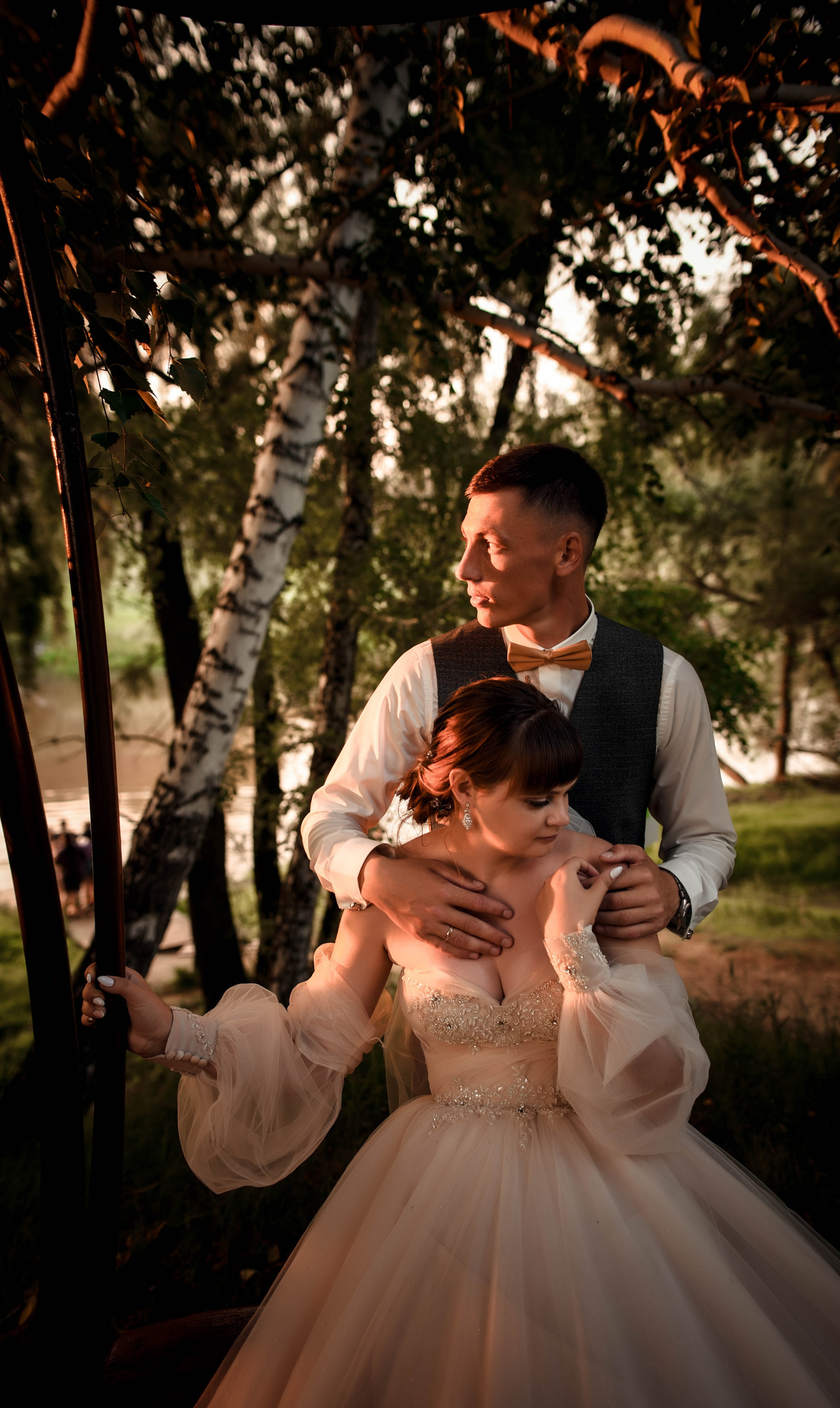 Летняя свадьба в + 35С Юра+Ксюша. Свадебный, семейный, детский, контент фотограф в Омске Максим Ильин