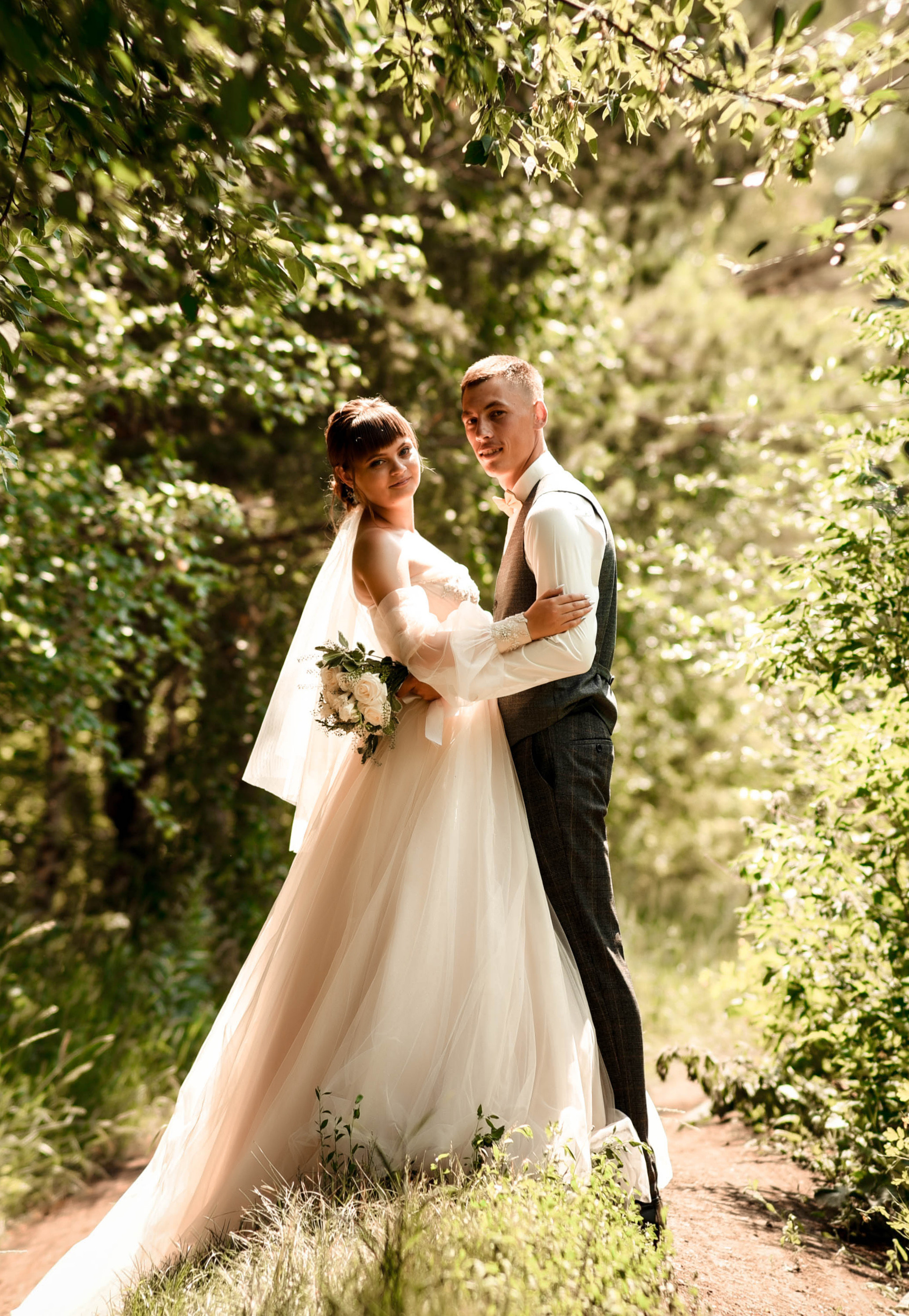 Летняя свадьба в + 35С Юра+Ксюша. Свадебный, семейный, детский, контент фотограф в Омске Максим Ильин