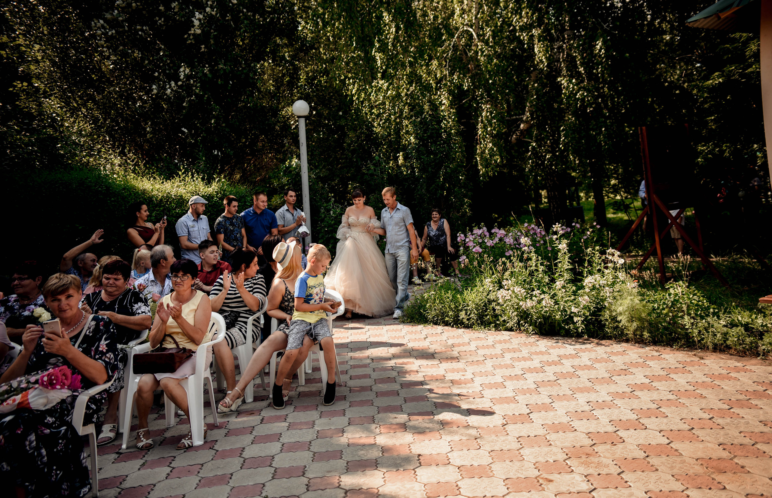 Летняя свадьба в + 35С Юра+Ксюша. Свадебный, семейный, детский, контент фотограф в Омске Максим Ильин
