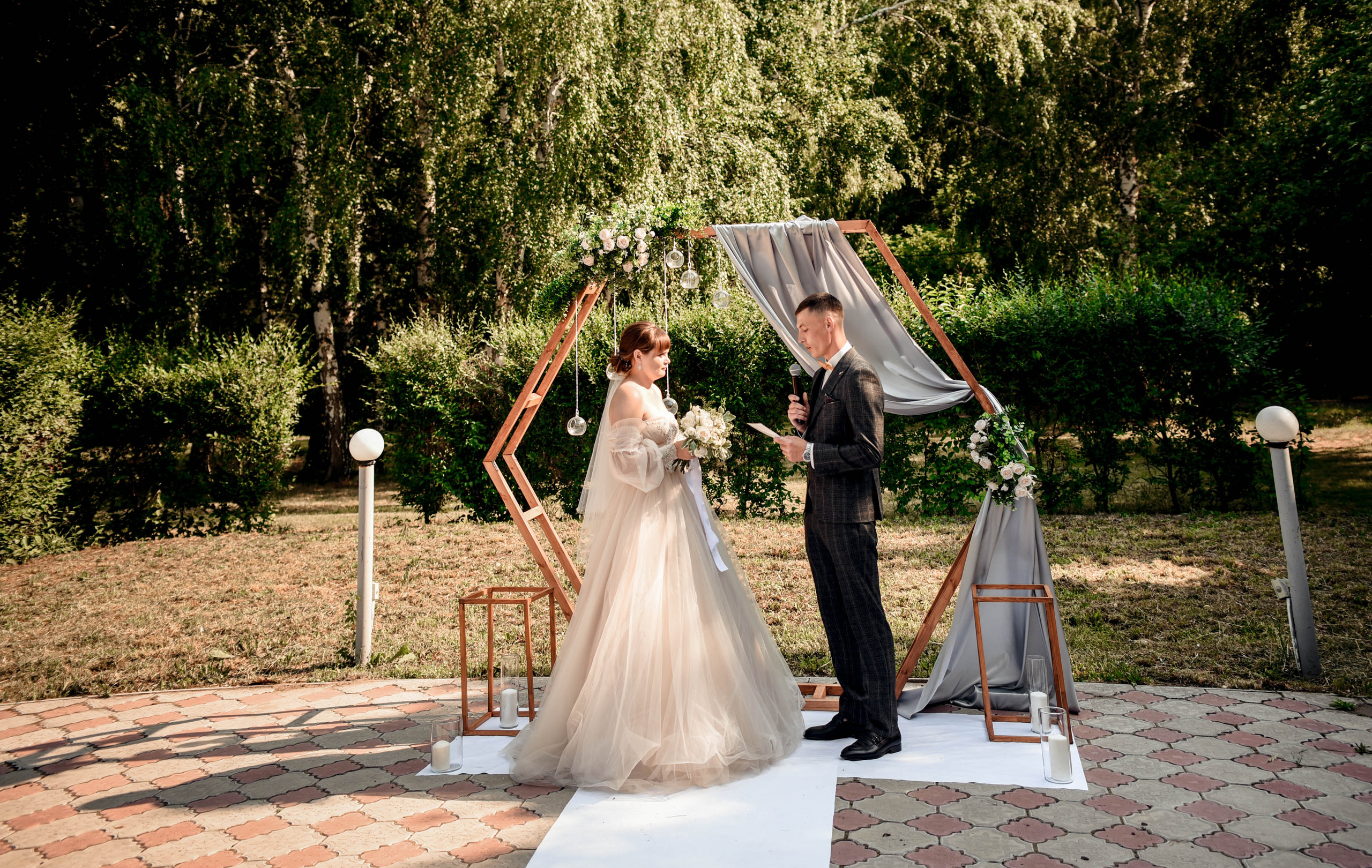 Летняя свадьба в + 35С Юра+Ксюша. Свадебный, семейный, детский, контент фотограф в Омске Максим Ильин