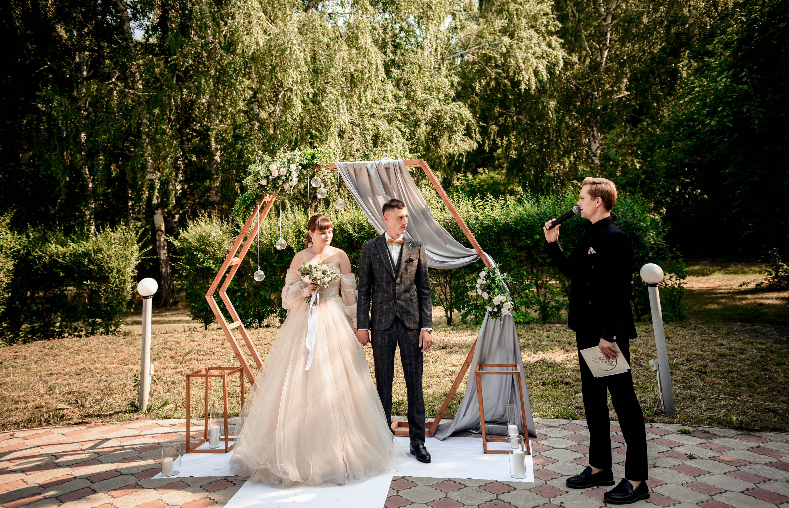 Летняя свадьба в + 35С Юра+Ксюша. Свадебный, семейный, детский, контент фотограф в Омске Максим Ильин