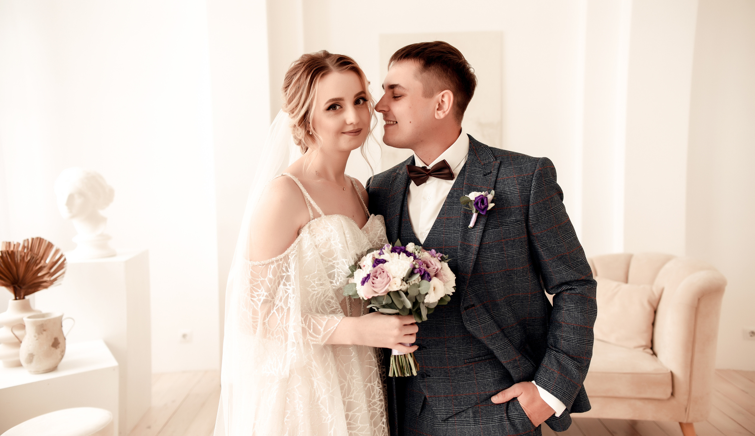 Нежная и романтичная пара Максим и Мария. Свадебный, семейный, детский, контент фотограф в Омске Максим Ильин