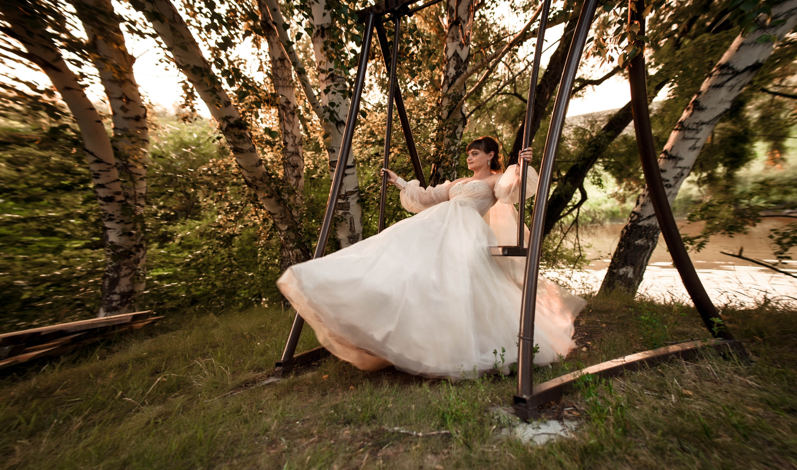 Летняя свадьба в + 35С Юра+Ксюша. Свадебный, семейный, детский, контент фотограф в Омске Максим Ильин