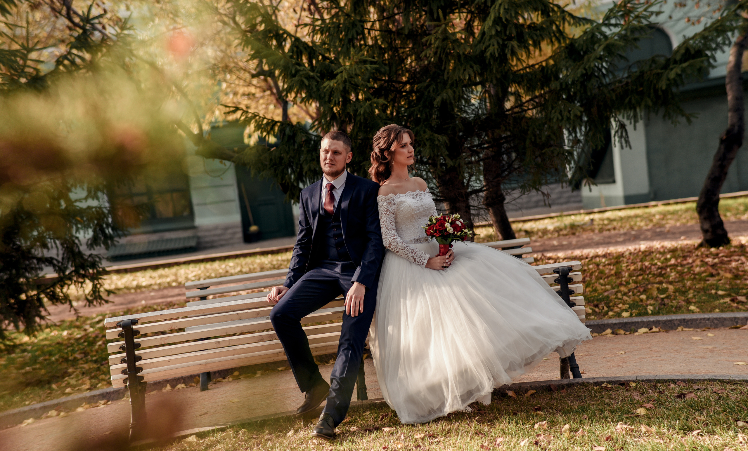 Артем и Кристина (небольшая свадебная серия). Свадебный, семейный, детский, контент фотограф в Омске Максим Ильин