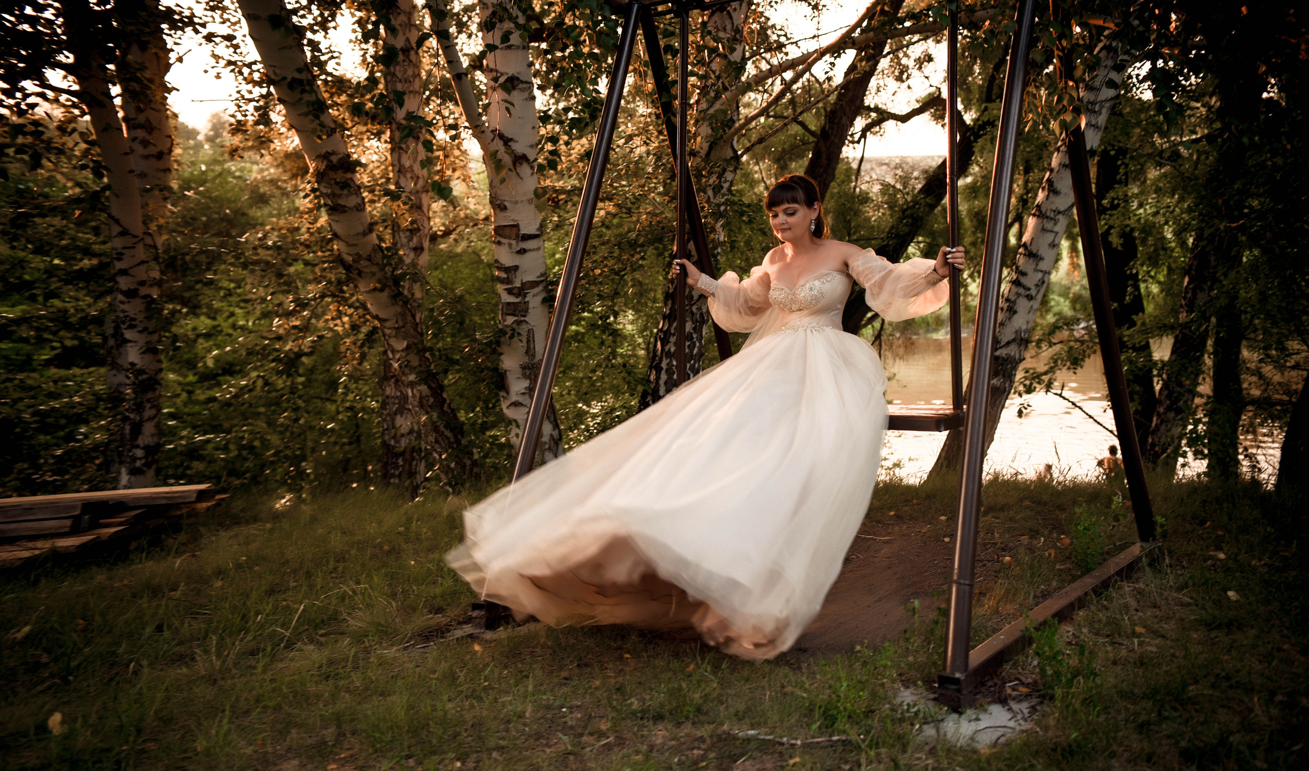 Летняя свадьба в + 35С Юра+Ксюша. Свадебный, семейный, детский, контент фотограф в Омске Максим Ильин