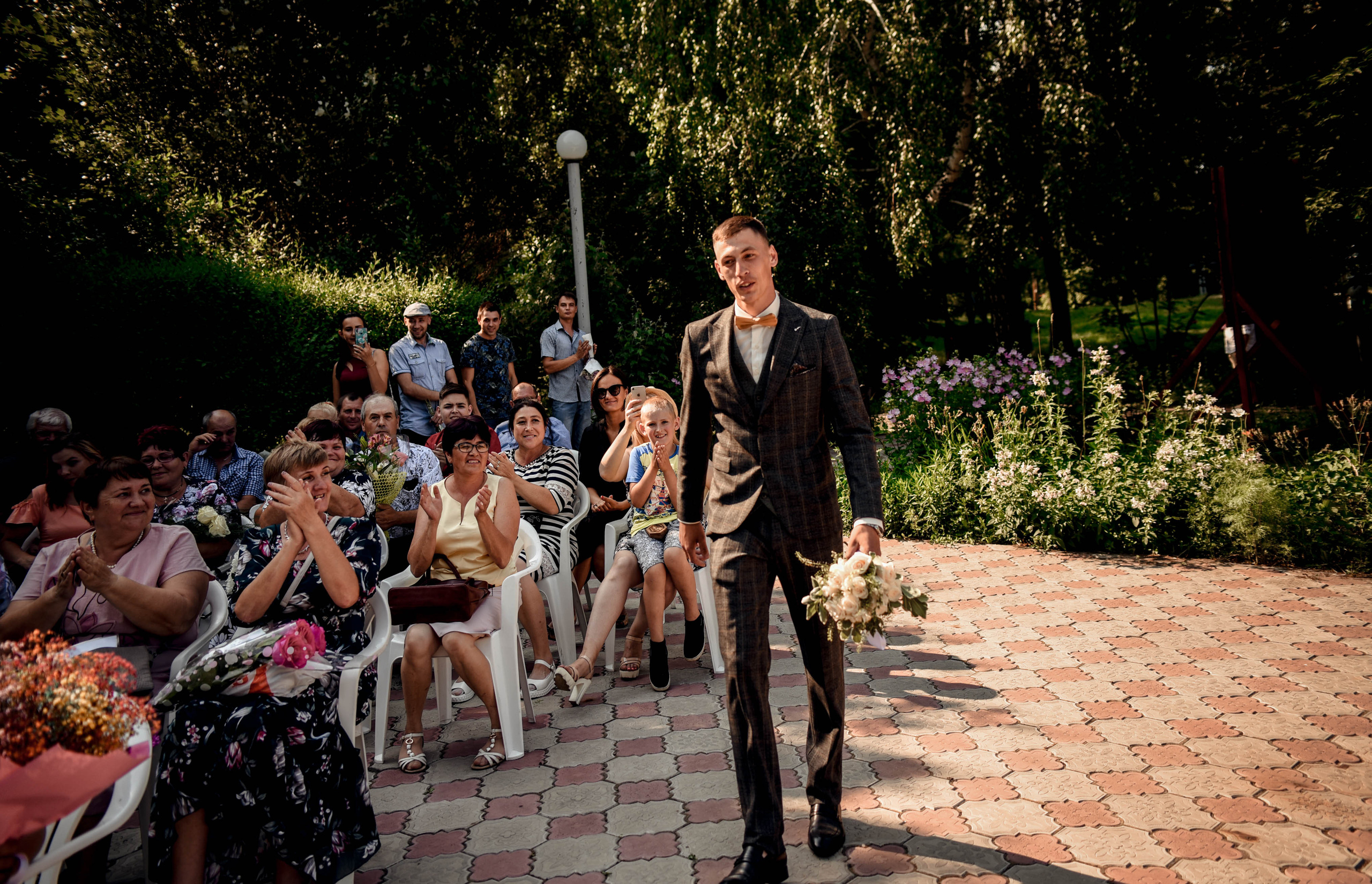 Летняя свадьба в + 35С Юра+Ксюша. Свадебный, семейный, детский, контент фотограф в Омске Максим Ильин