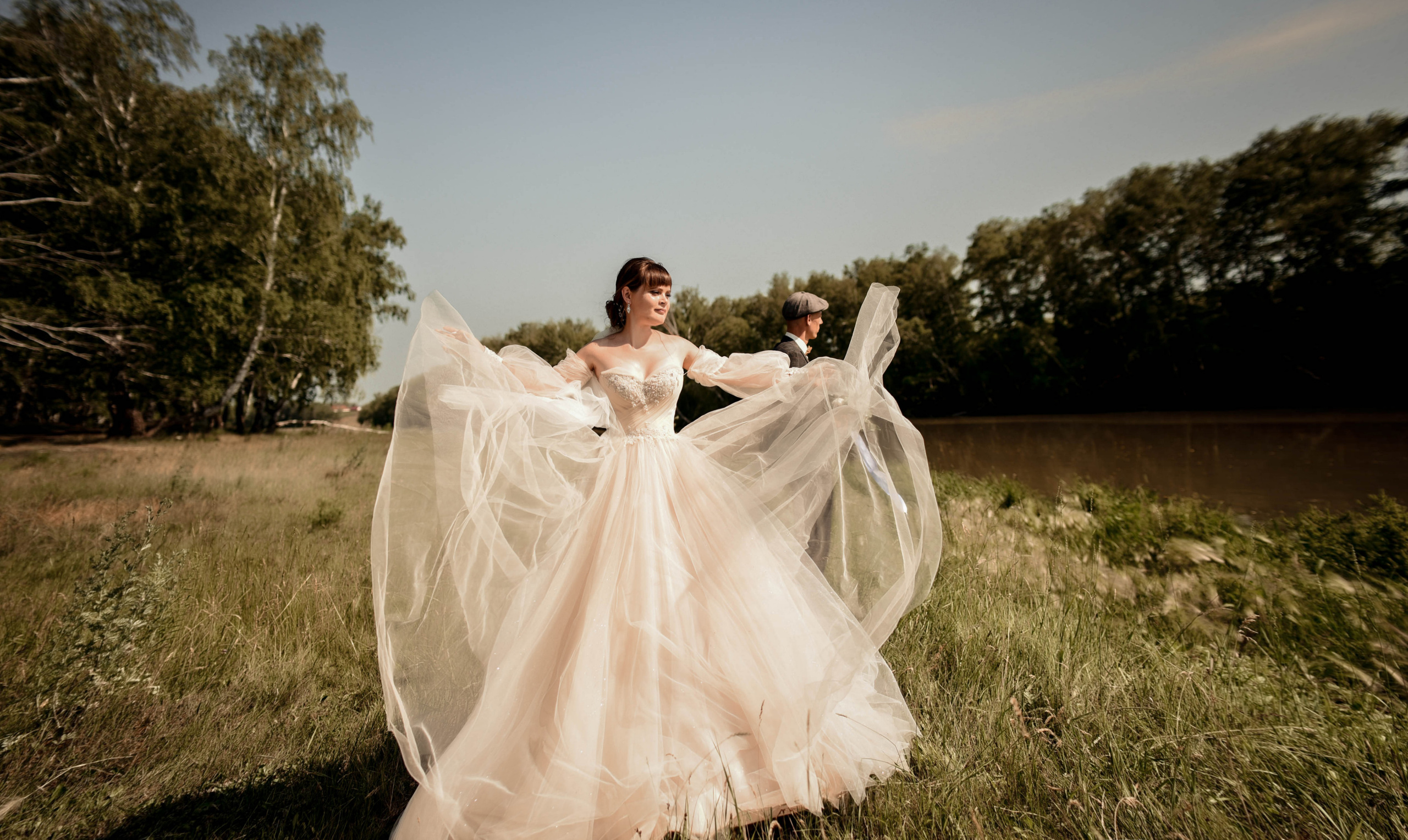 Летняя свадьба в + 35С Юра+Ксюша. Свадебный, семейный, детский, контент фотограф в Омске Максим Ильин