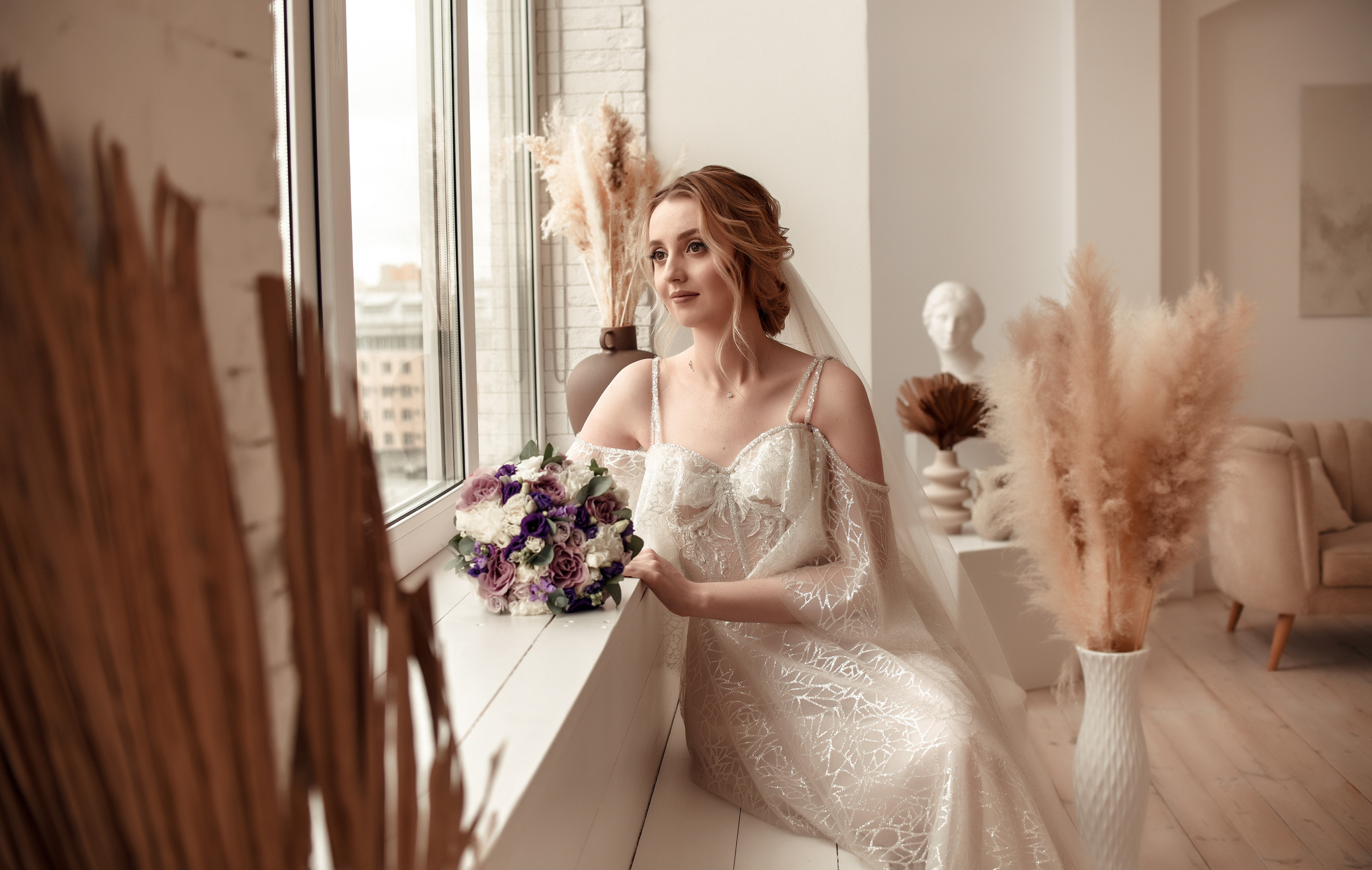 Нежная и романтичная пара Максим и Мария. Свадебный, семейный, детский, контент фотограф в Омске Максим Ильин