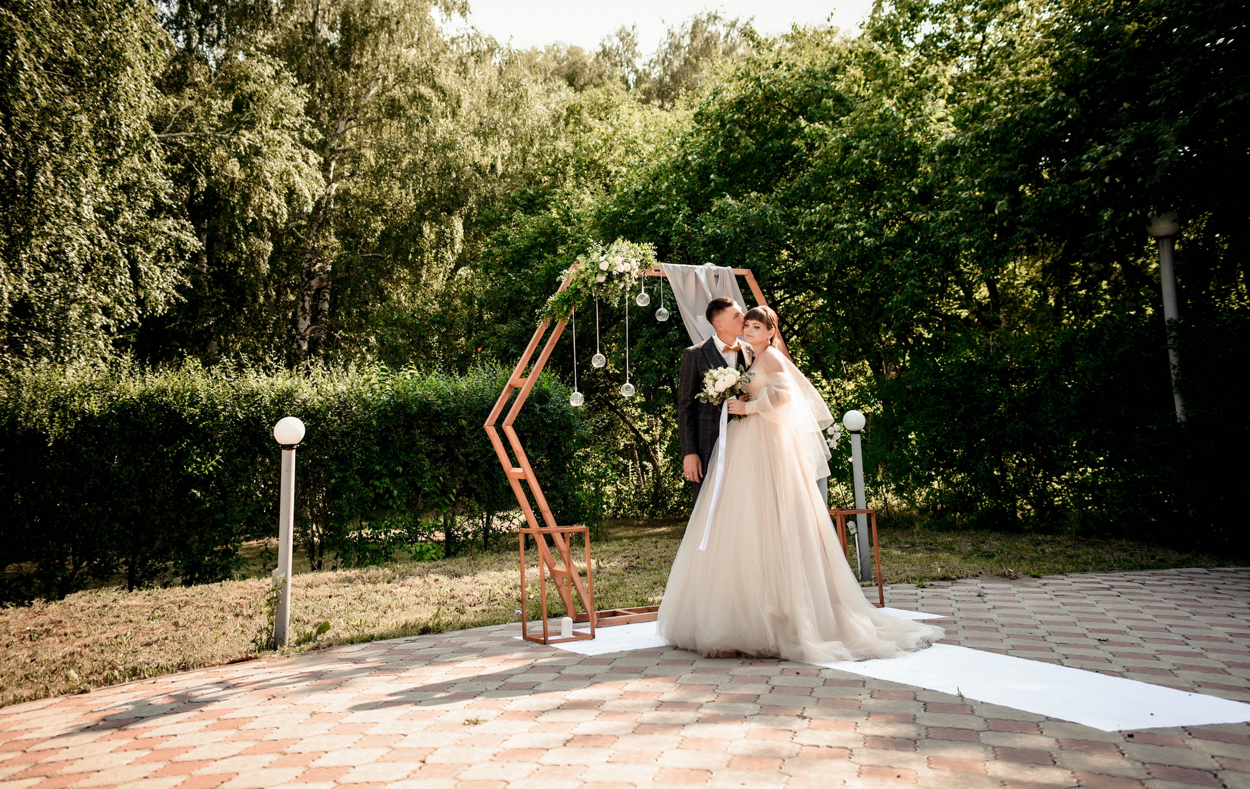 Летняя свадьба в + 35С Юра+Ксюша. Свадебный, семейный, детский, контент фотограф в Омске Максим Ильин