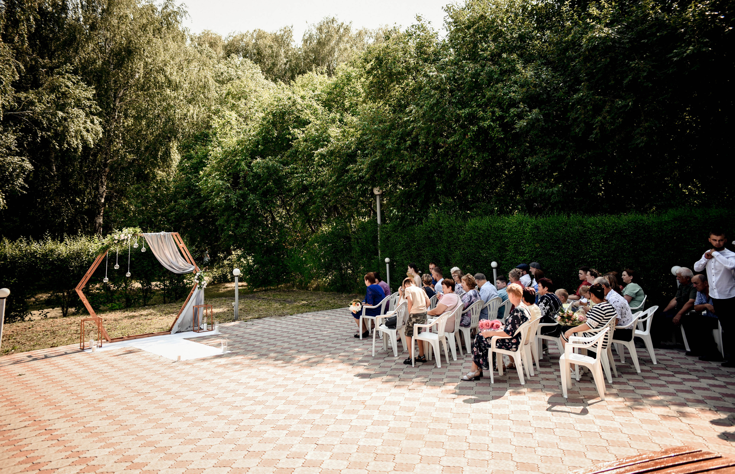 Летняя свадьба в + 35С Юра+Ксюша. Свадебный, семейный, детский, контент фотограф в Омске Максим Ильин