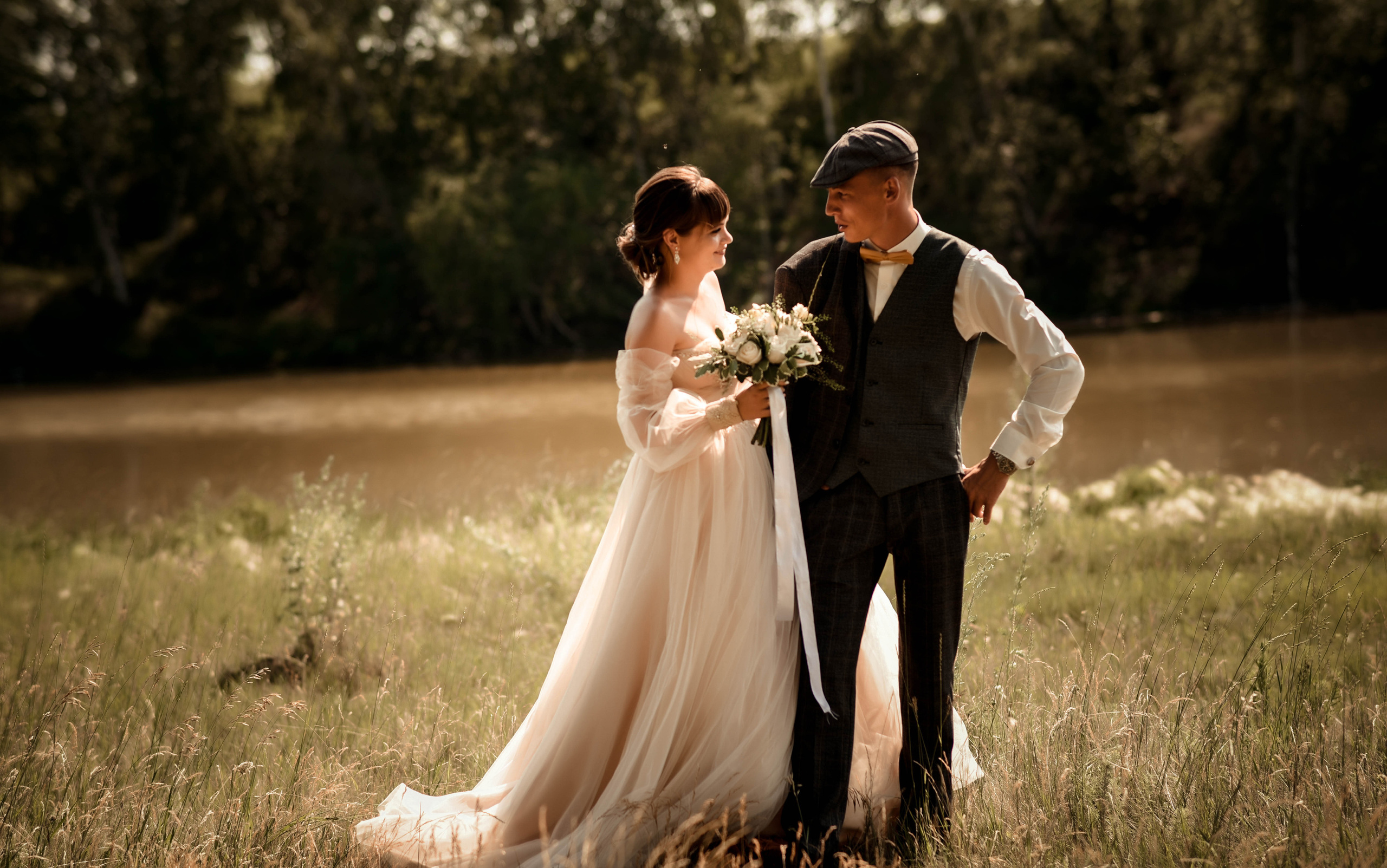 Летняя свадьба в + 35С Юра+Ксюша. Свадебный, семейный, детский, контент фотограф в Омске Максим Ильин