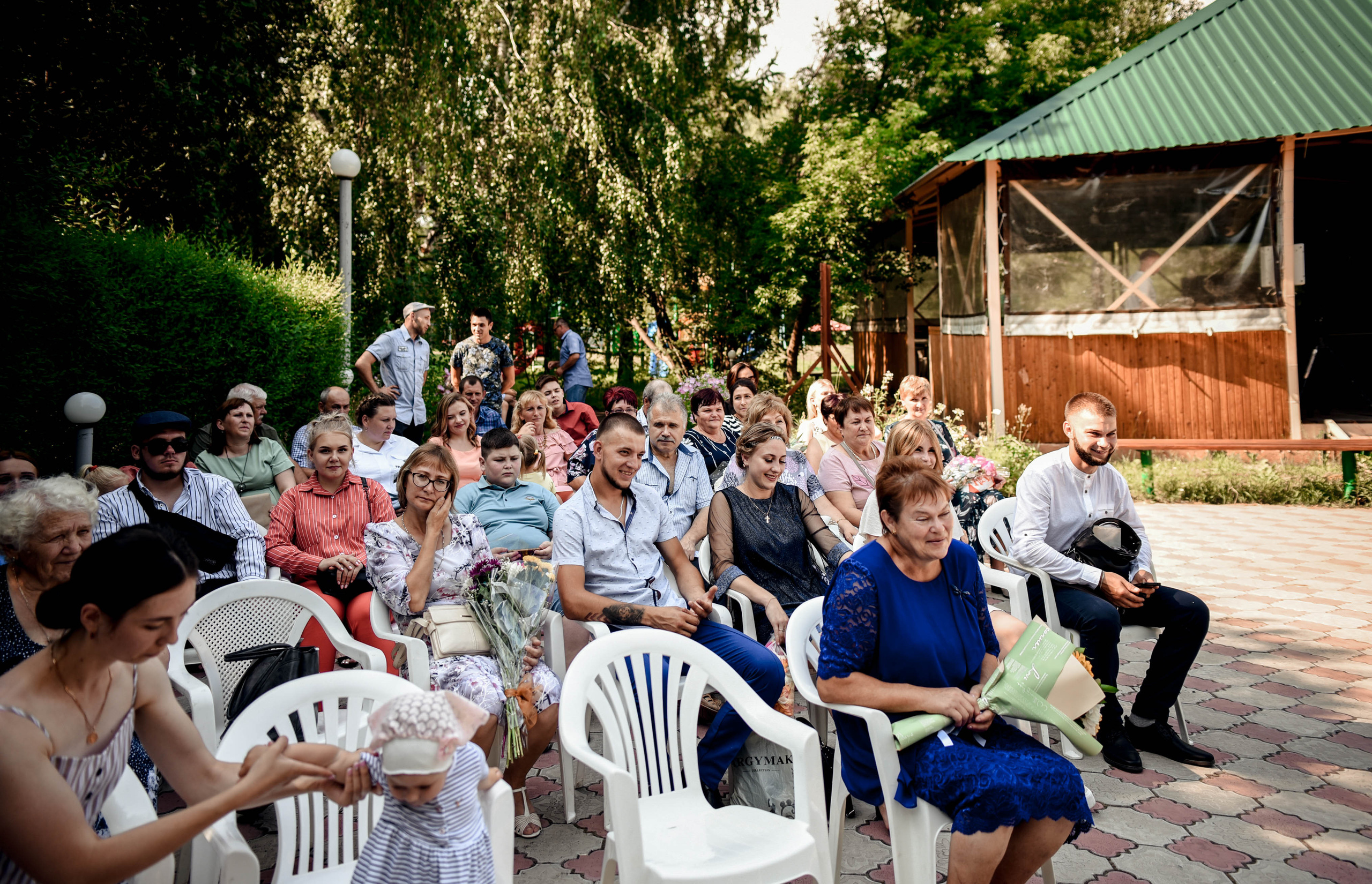 Летняя свадьба в + 35С Юра+Ксюша. Свадебный, семейный, детский, контент фотограф в Омске Максим Ильин