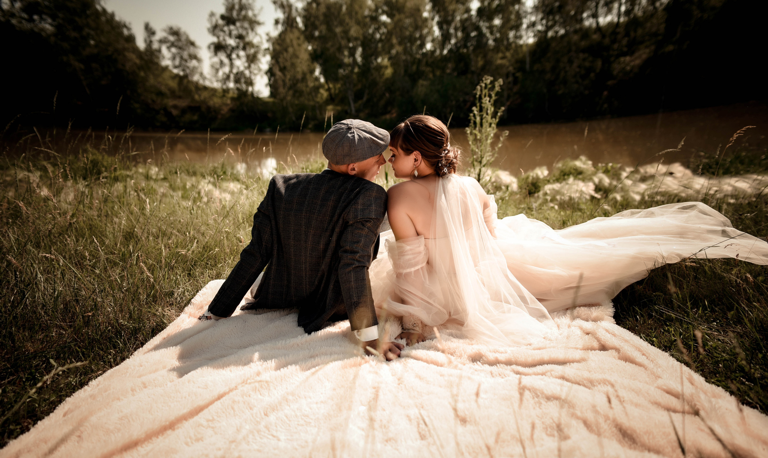 Летняя свадьба в + 35С Юра+Ксюша. Свадебный, семейный, детский, контент фотограф в Омске Максим Ильин